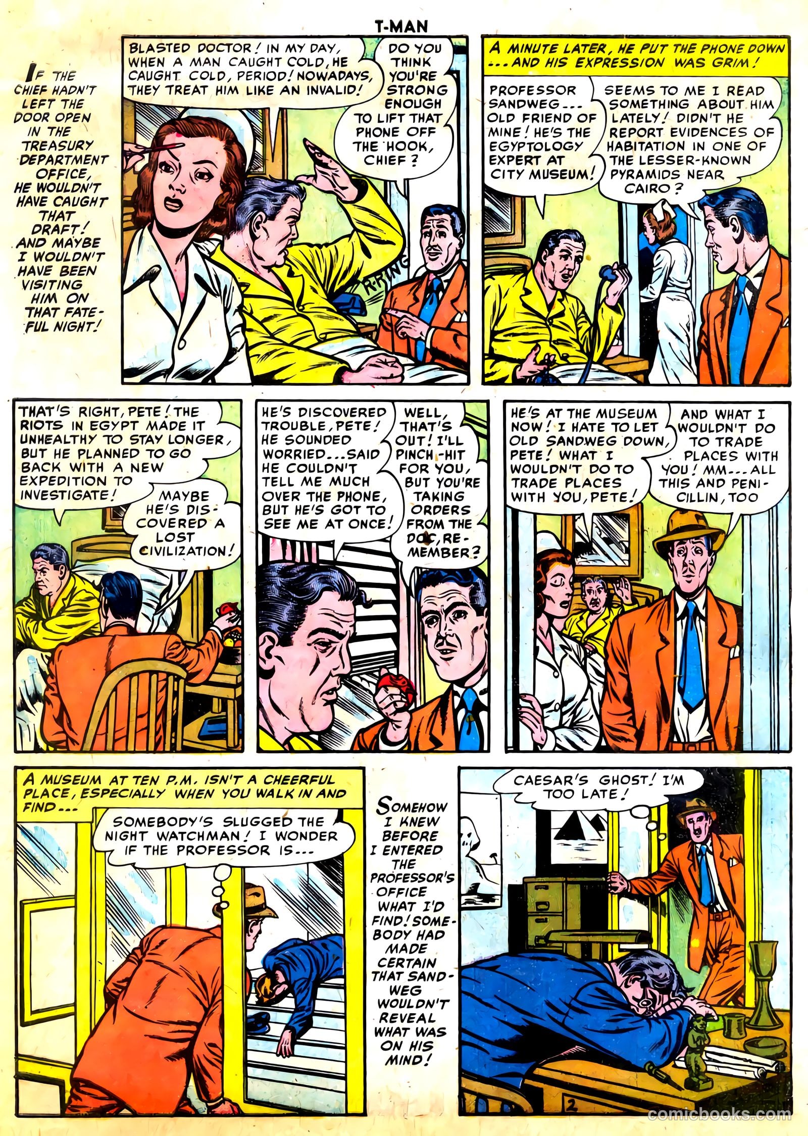 T-Man #34 (1956) — page 4 of 36