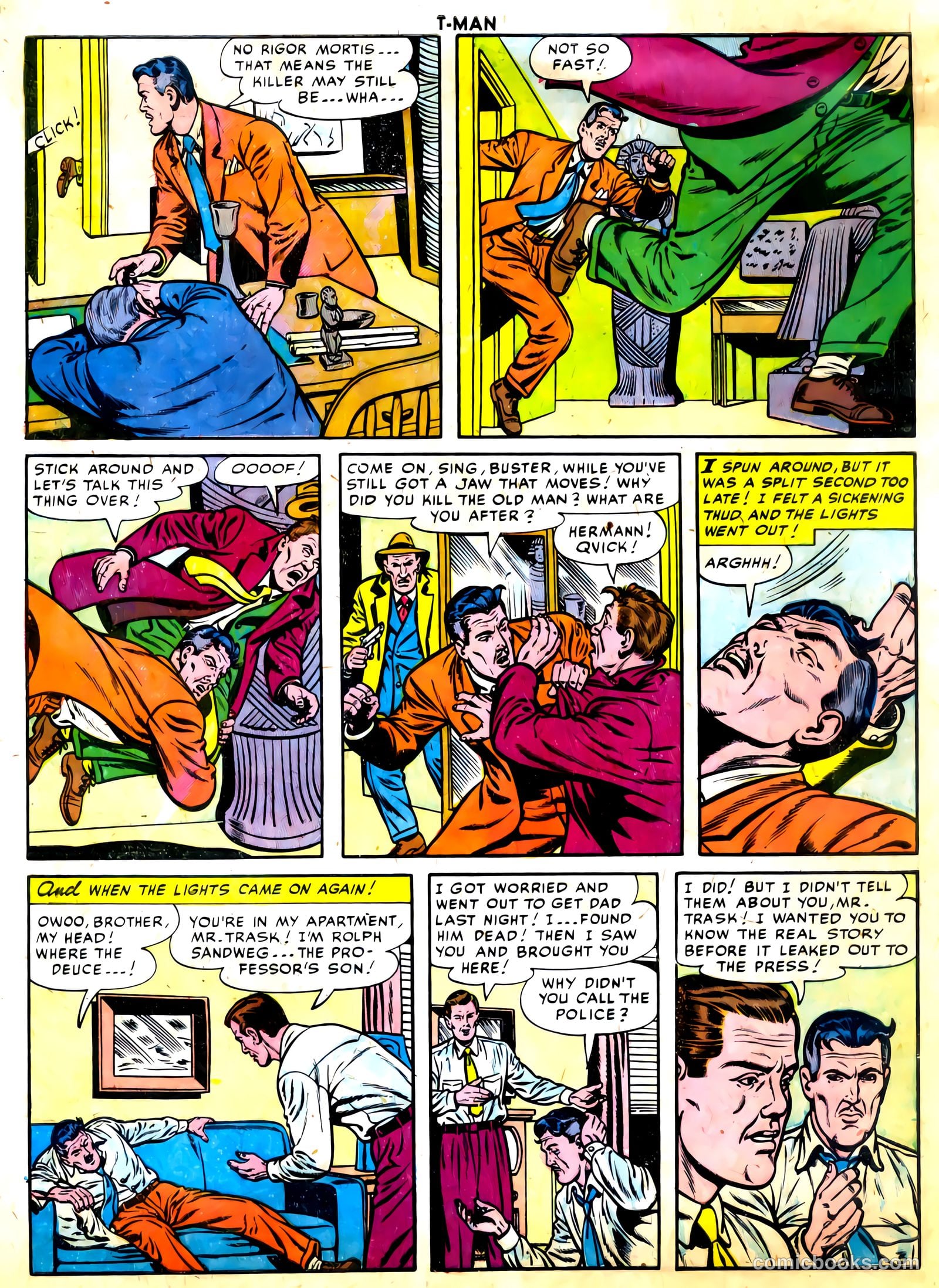 T-Man #34 (1956) — page 5 of 36