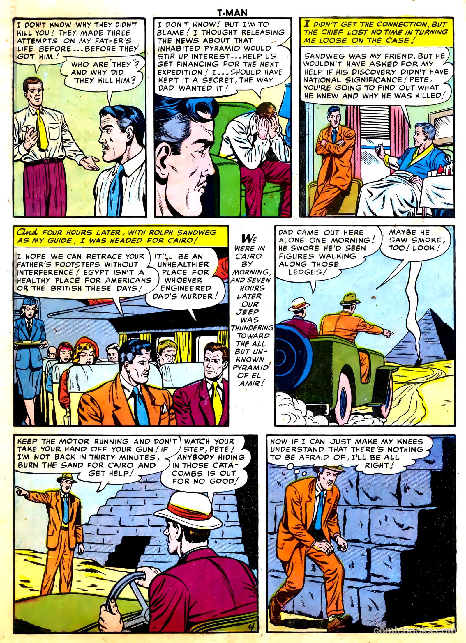 T-Man #34 (1956) — page 6 of 36