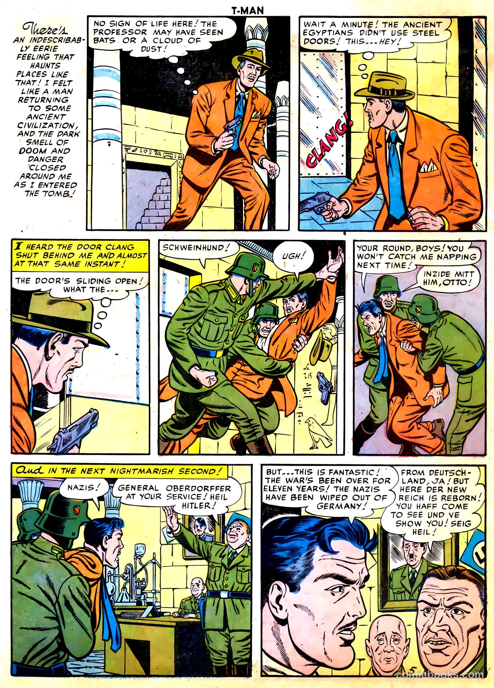 T-Man #34 (1956) — page 7 of 36