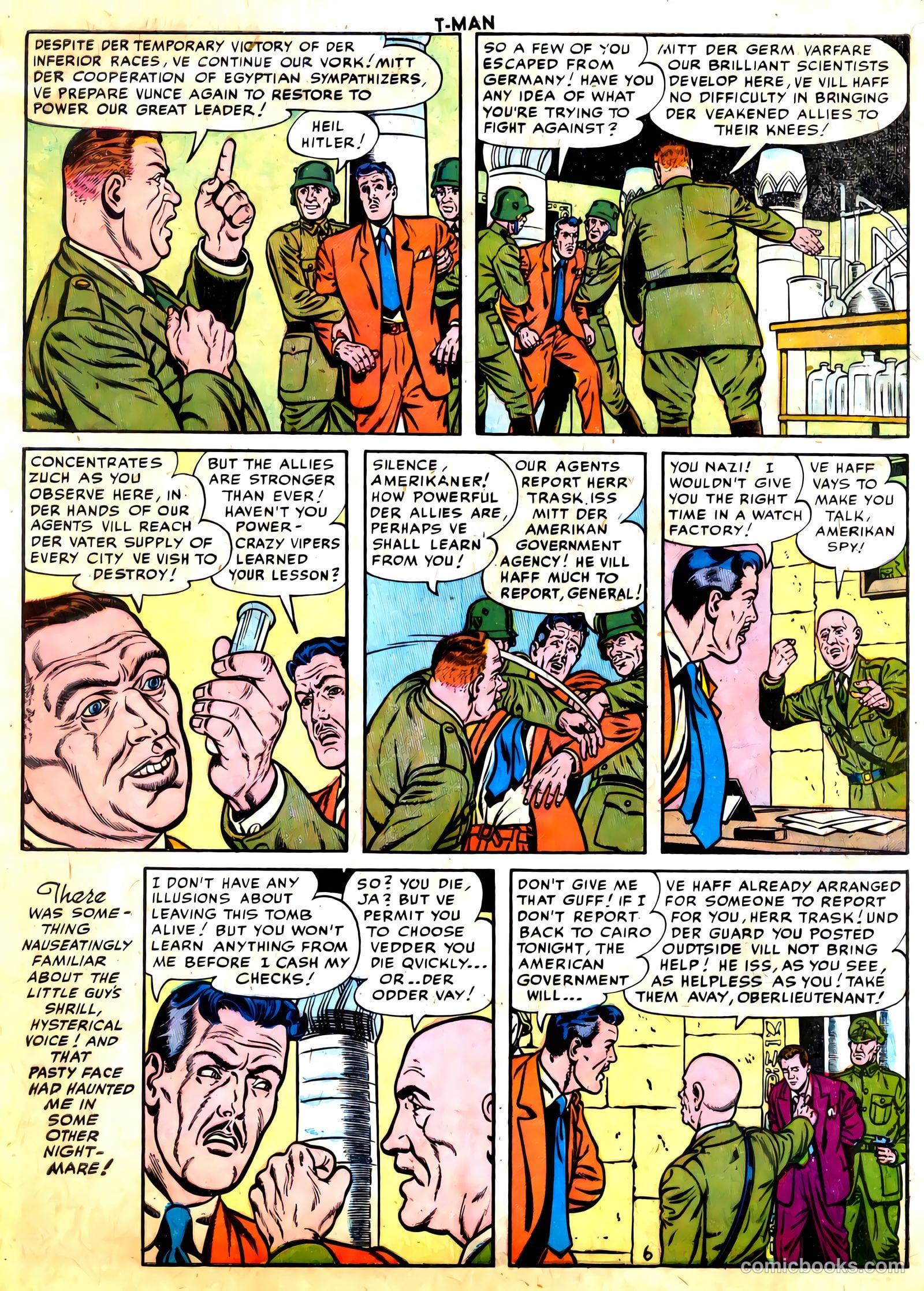 T-Man #34 (1956) — page 8 of 36