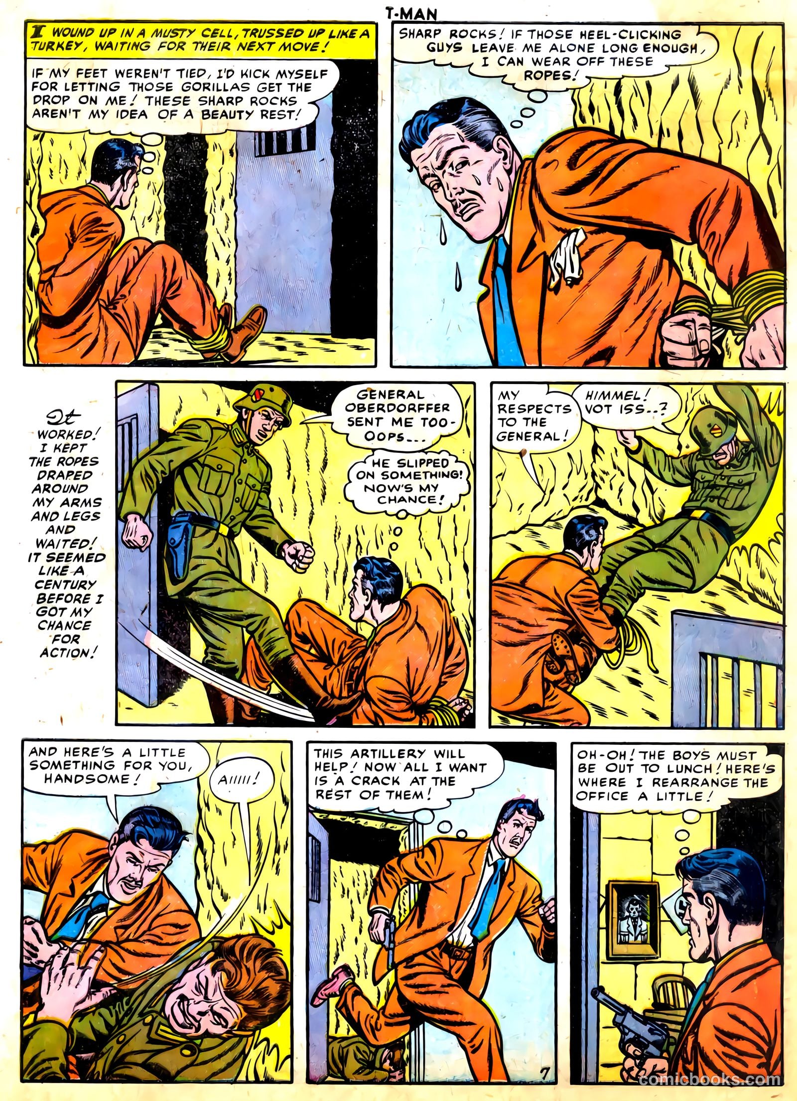 T-Man #34 (1956) — page 9 of 36