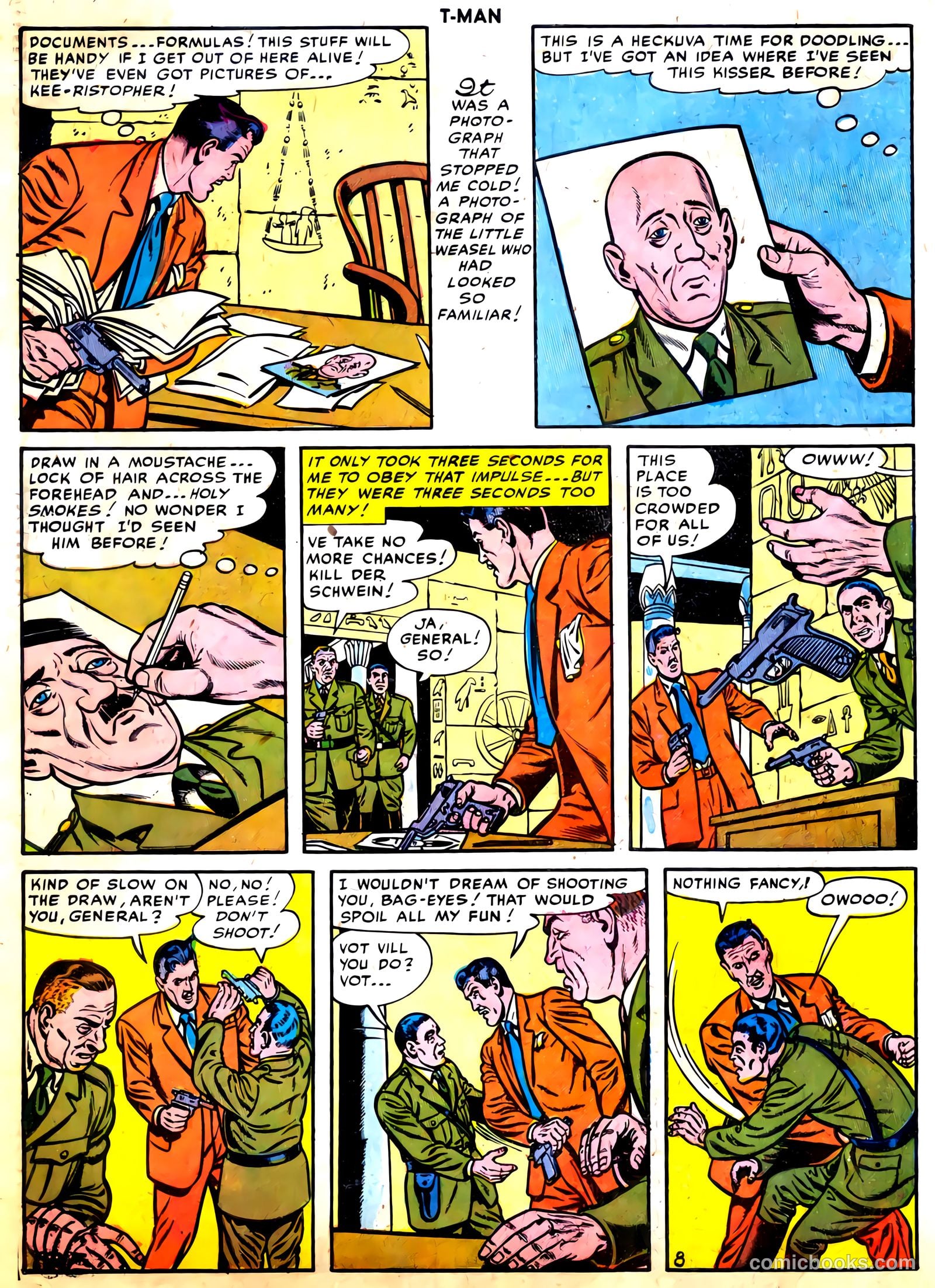 T-Man #34 (1956) — page 10 of 36