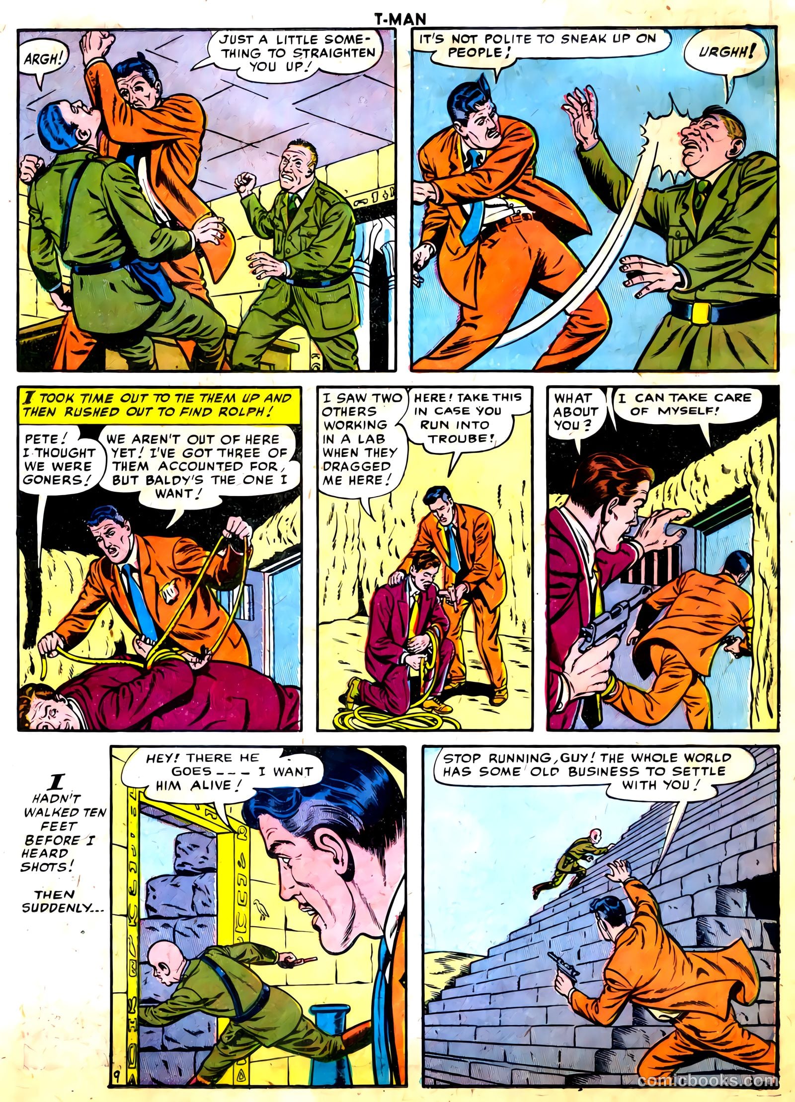 T-Man #34 (1956) — page 11 of 36