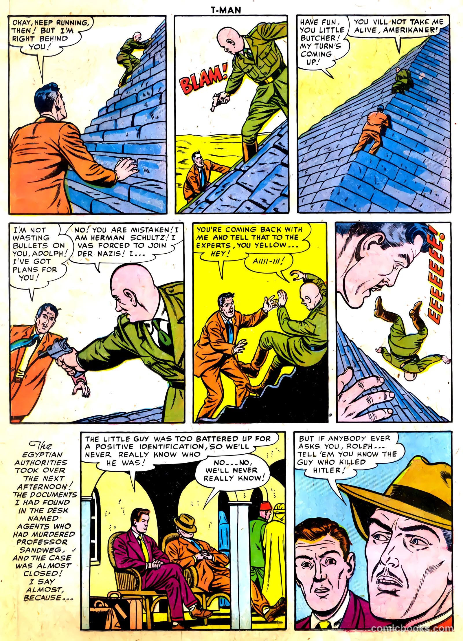 T-Man #34 (1956) — page 12 of 36