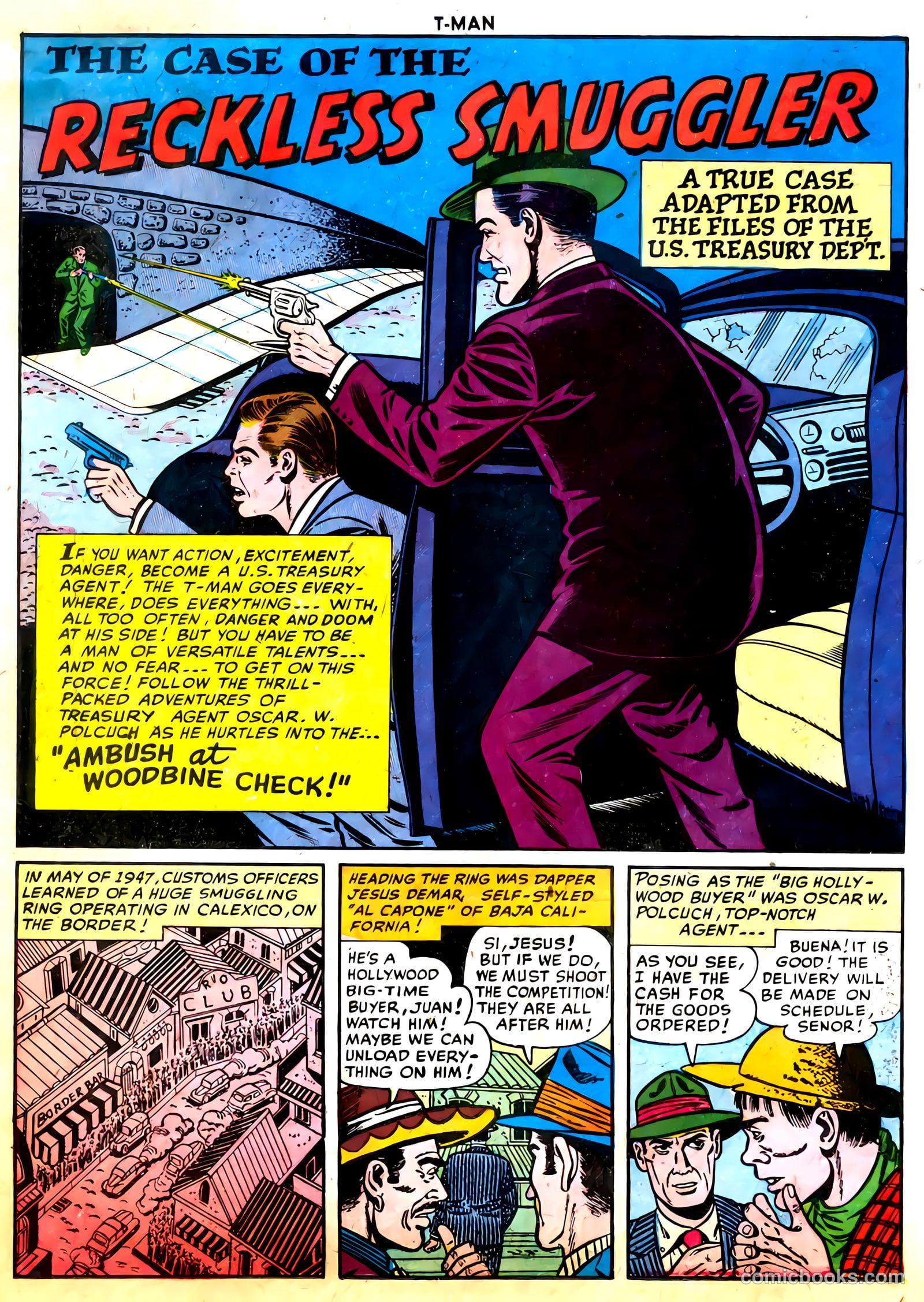 T-Man #34 (1956) — page 14 of 36