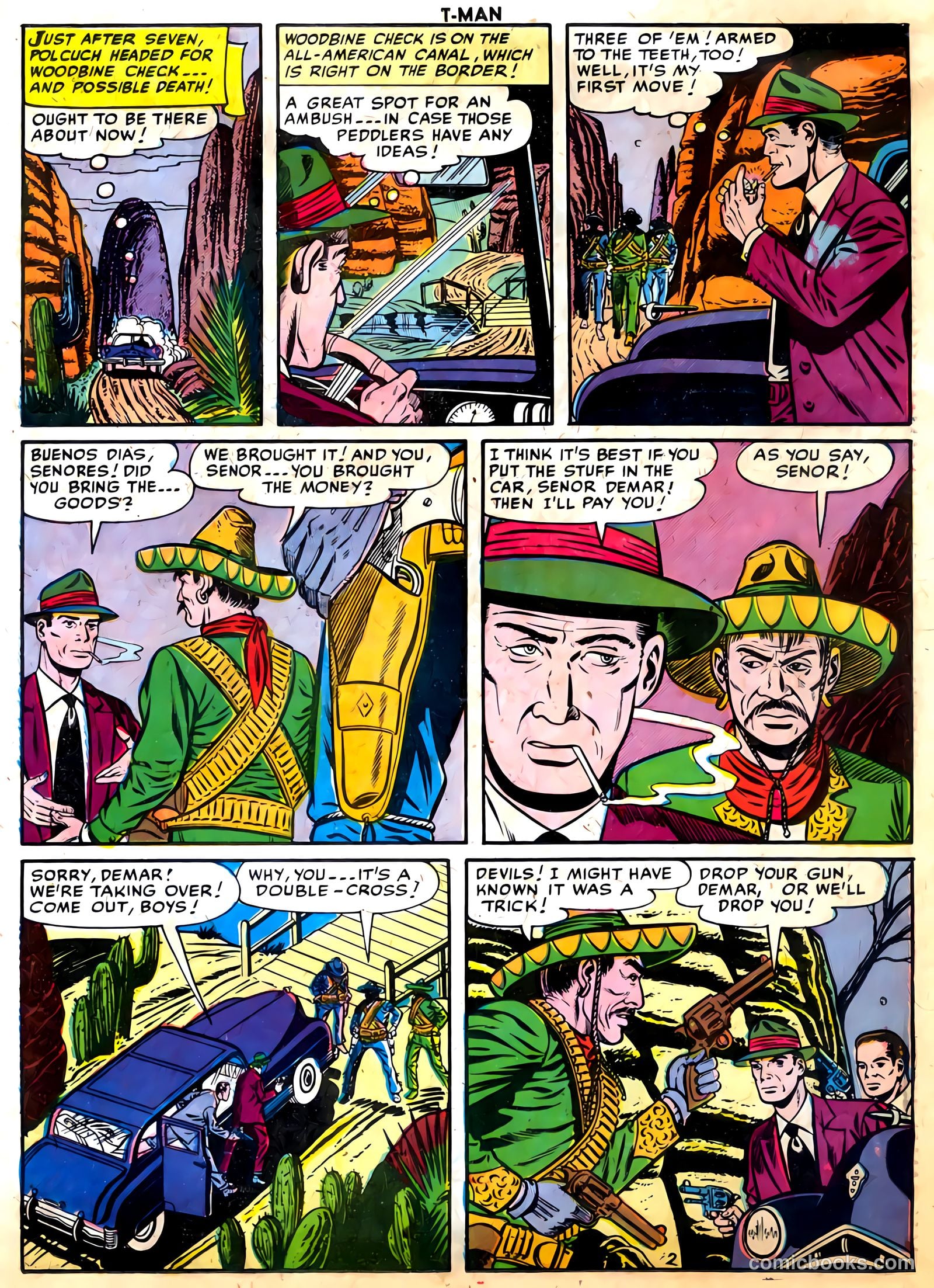 T-Man #34 (1956) — page 15 of 36