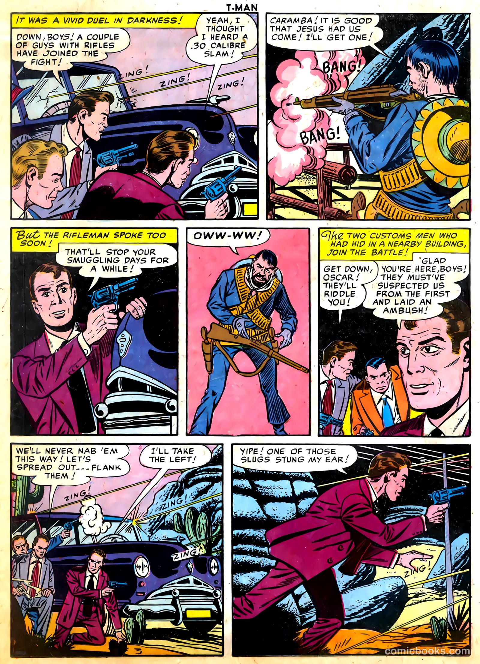 T-Man #34 (1956) — page 16 of 36