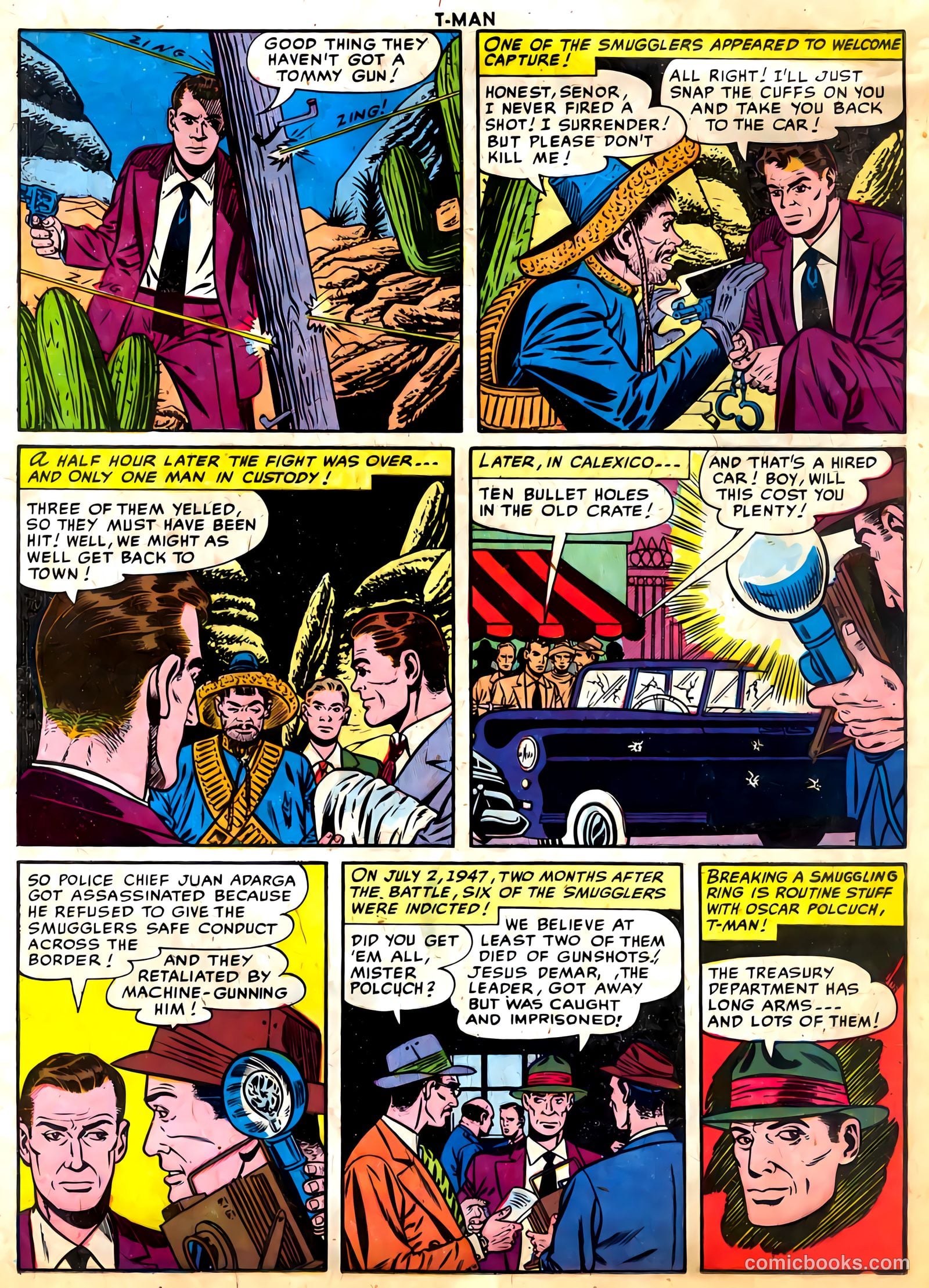 T-Man #34 (1956) — page 17 of 36