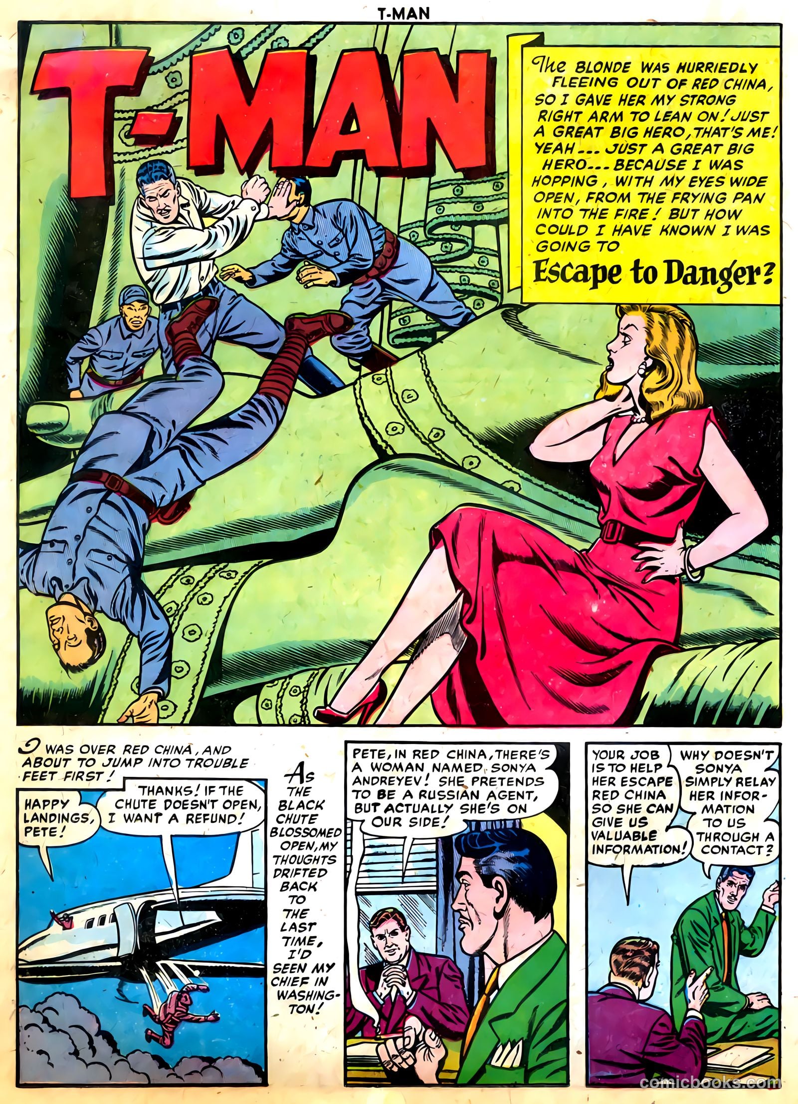 T-Man #34 (1956) — page 18 of 36