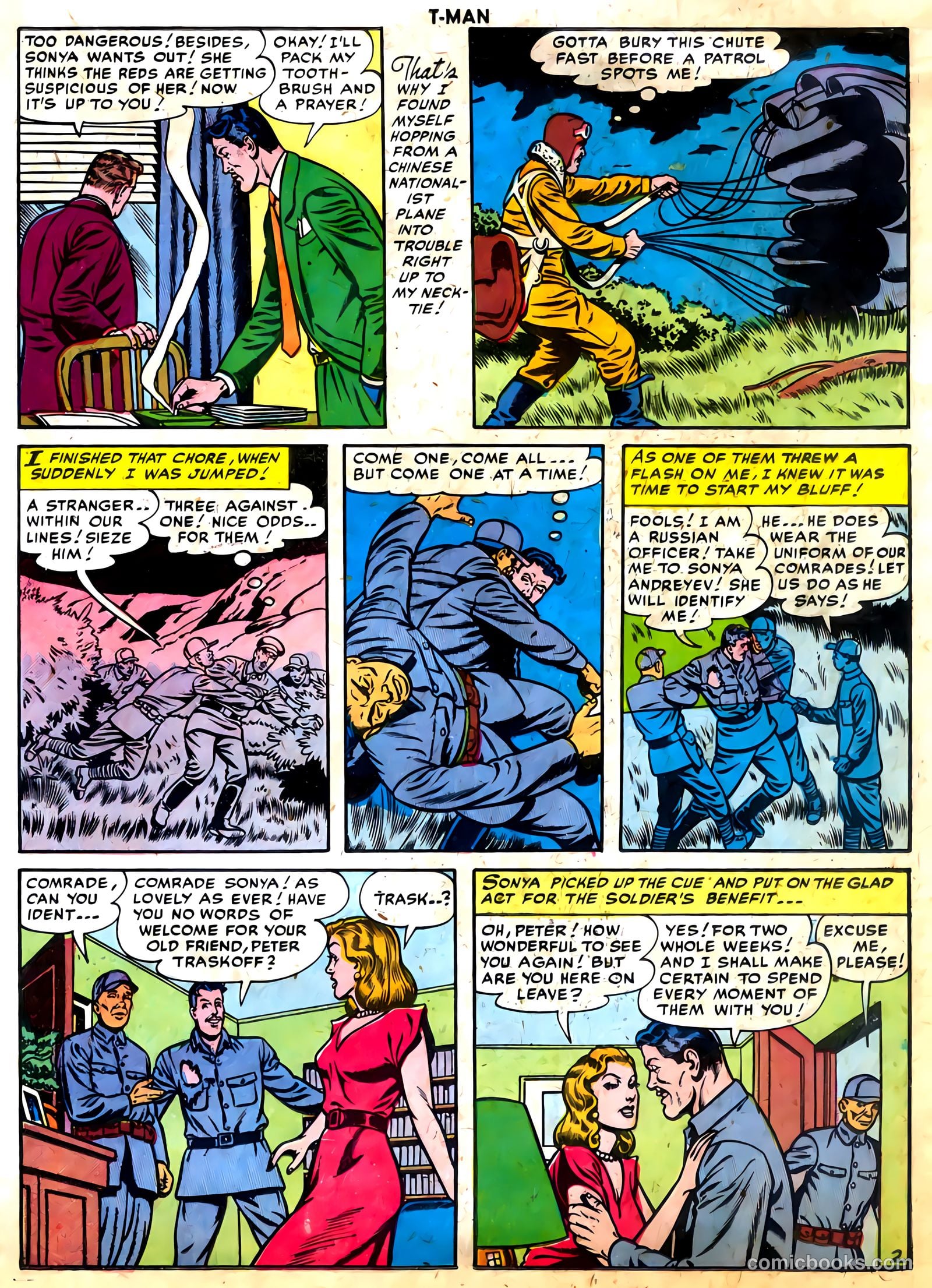 T-Man #34 (1956) — page 19 of 36