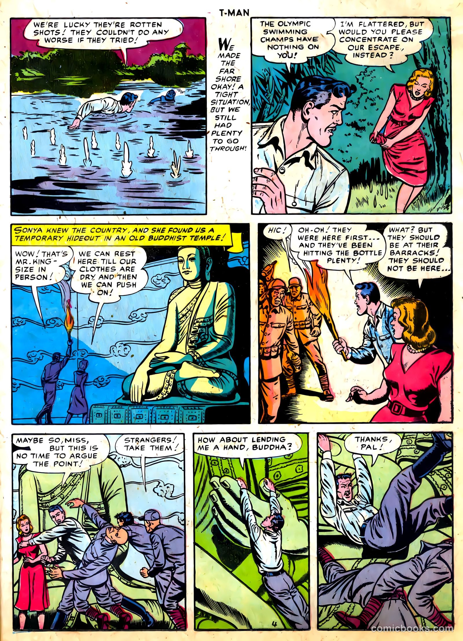 T-Man #34 (1956) — page 21 of 36