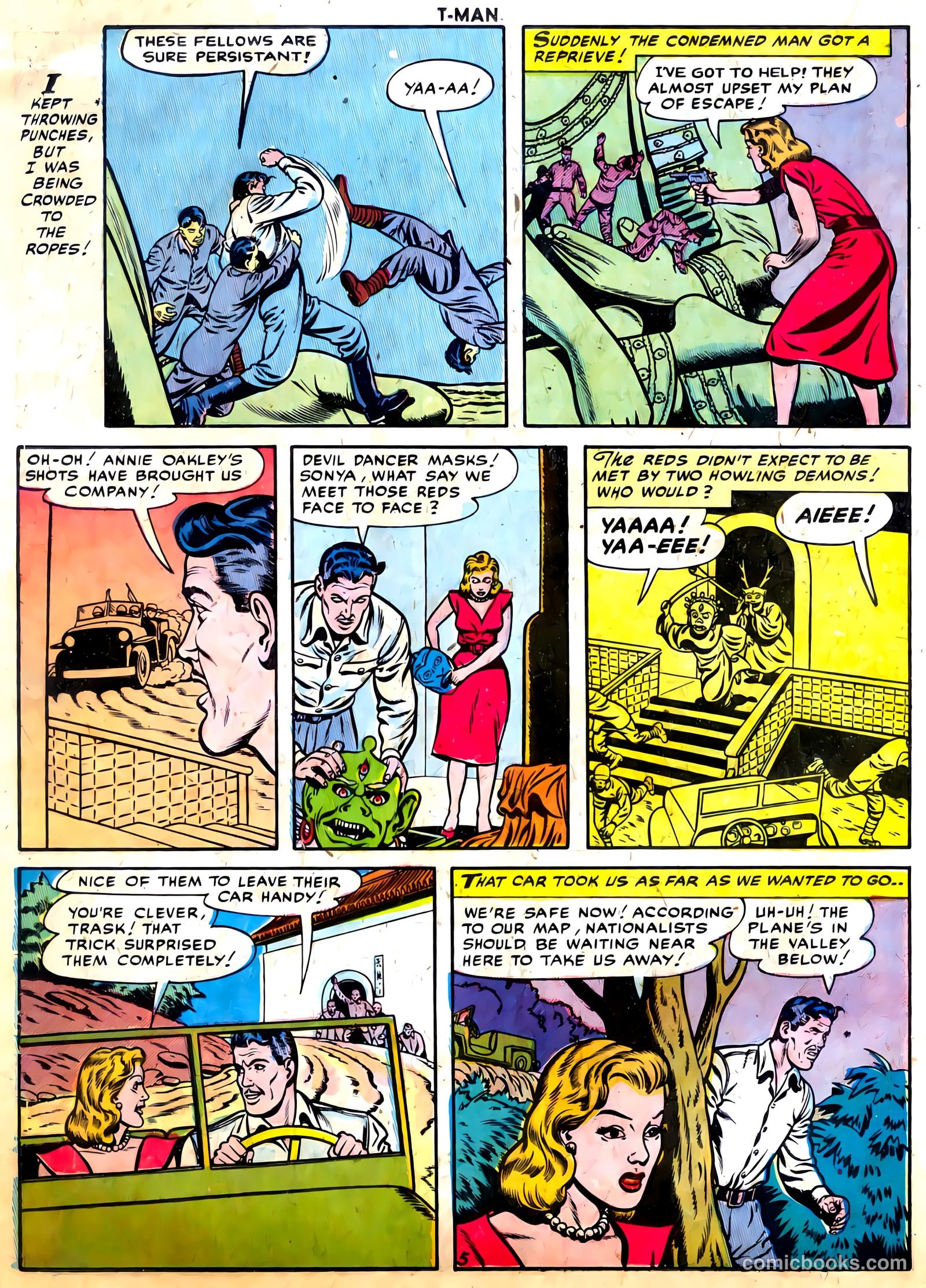 T-Man #34 (1956) — page 22 of 36