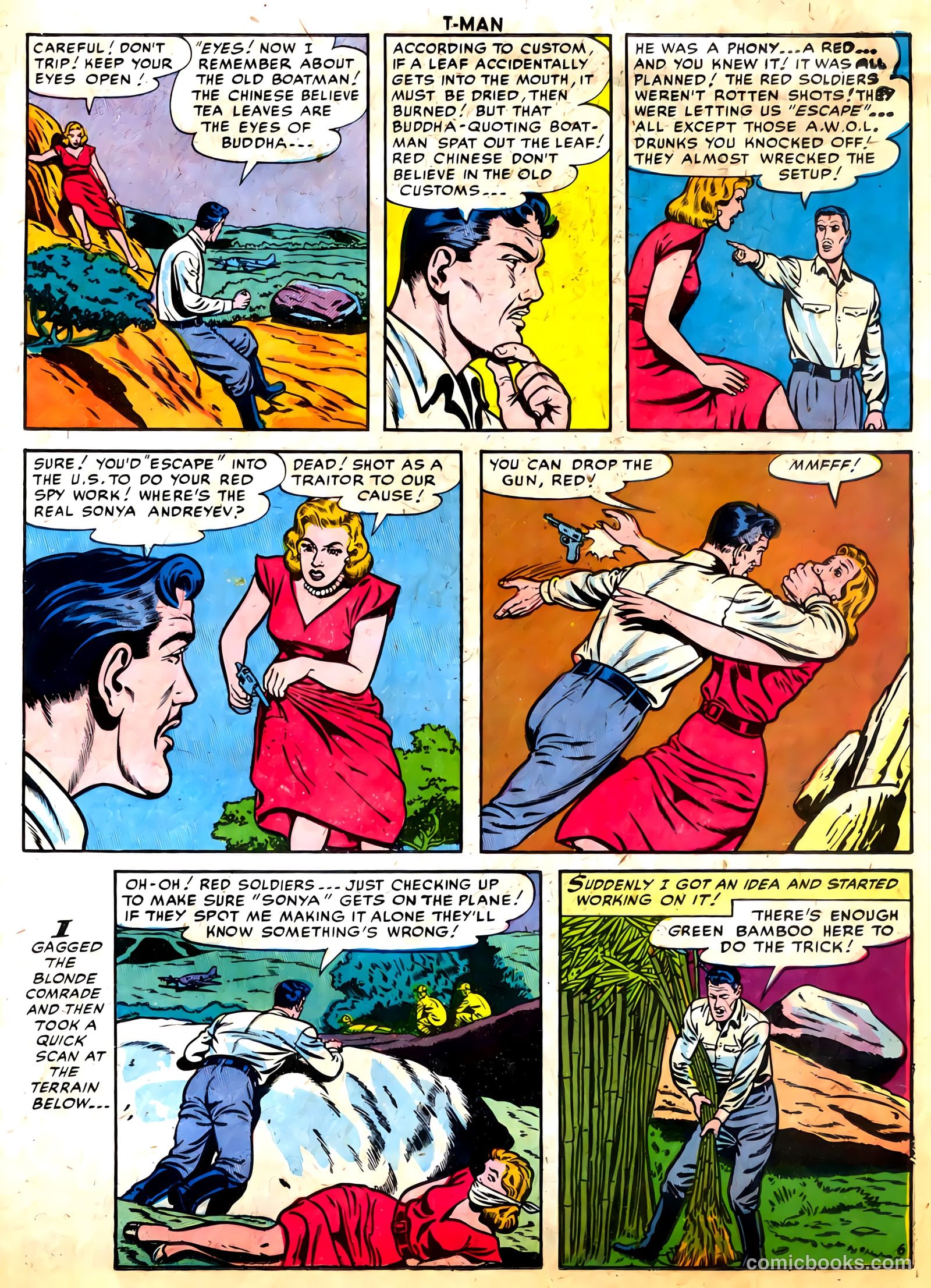 T-Man #34 (1956) — page 23 of 36