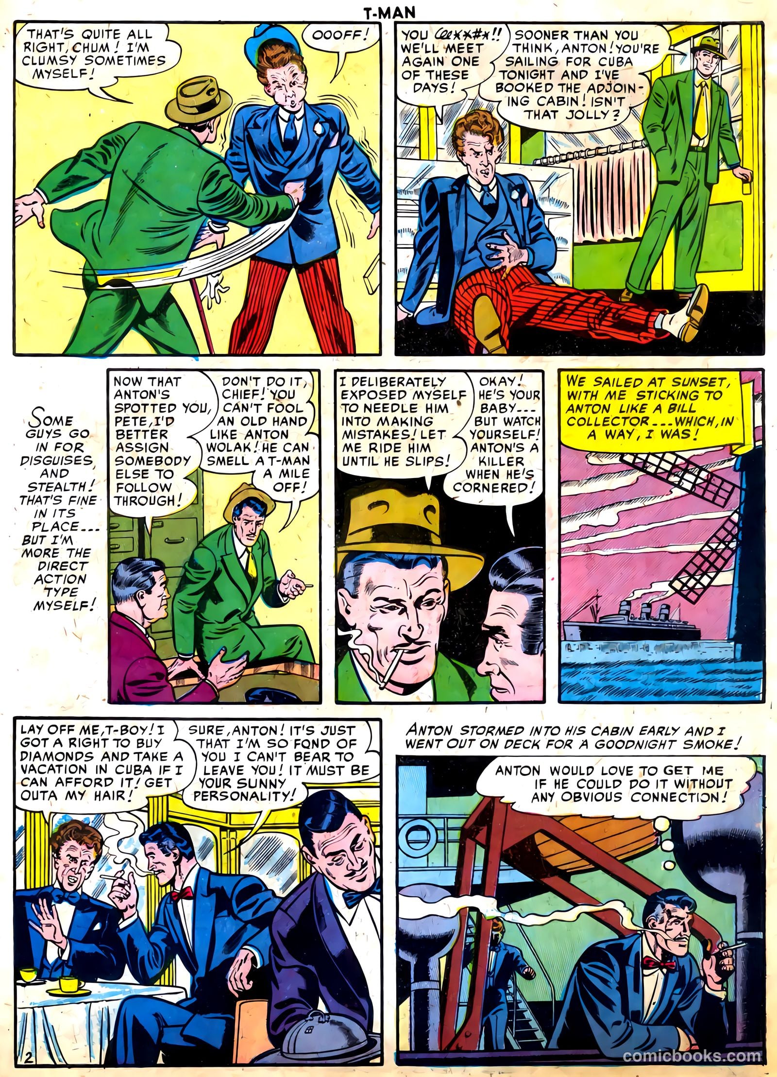 T-Man #34 (1956) — page 27 of 36