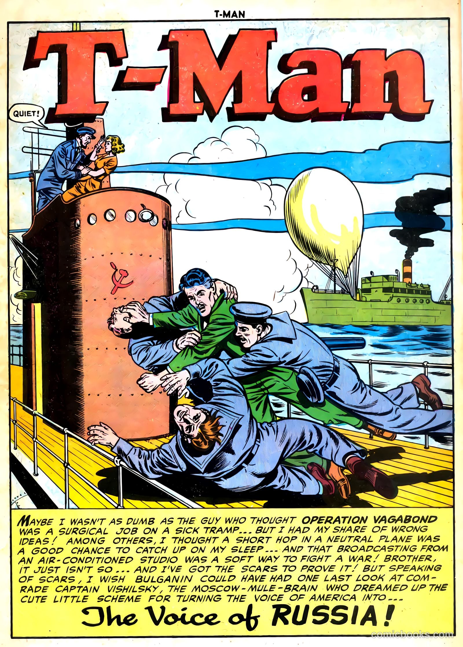 T-Man #35 (1956) — page 3 of 36