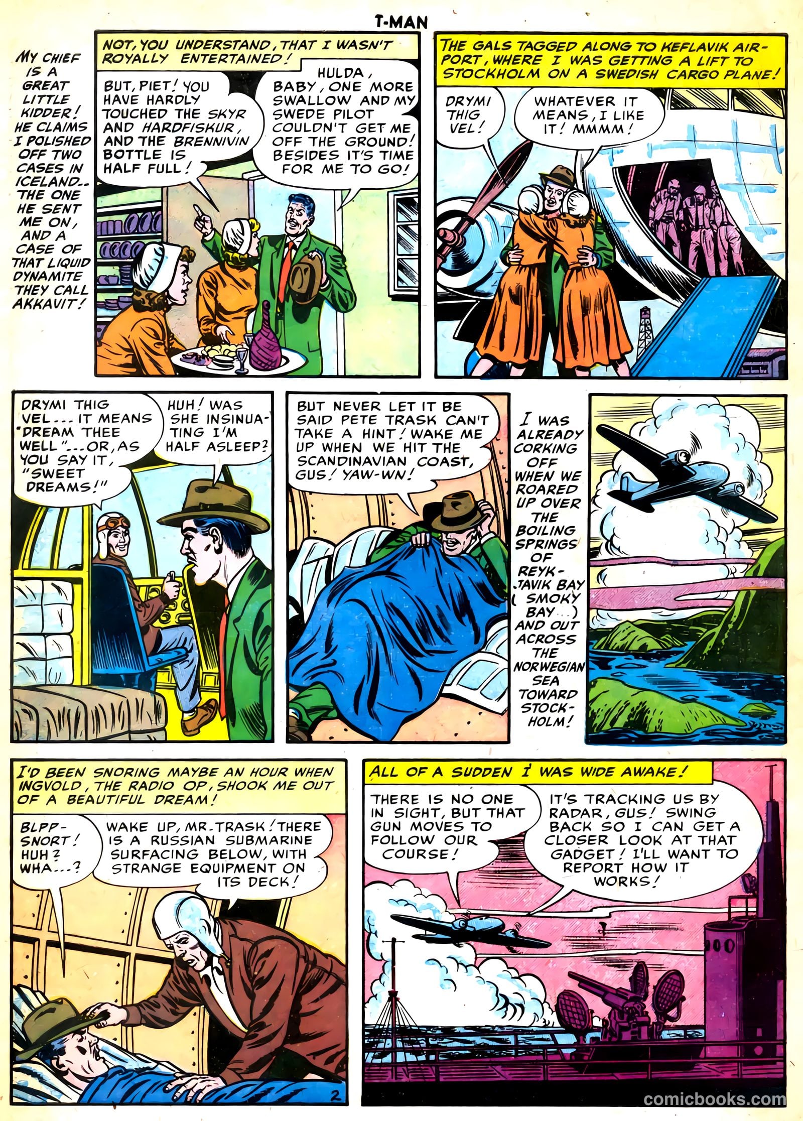 T-Man #35 (1956) — page 4 of 36