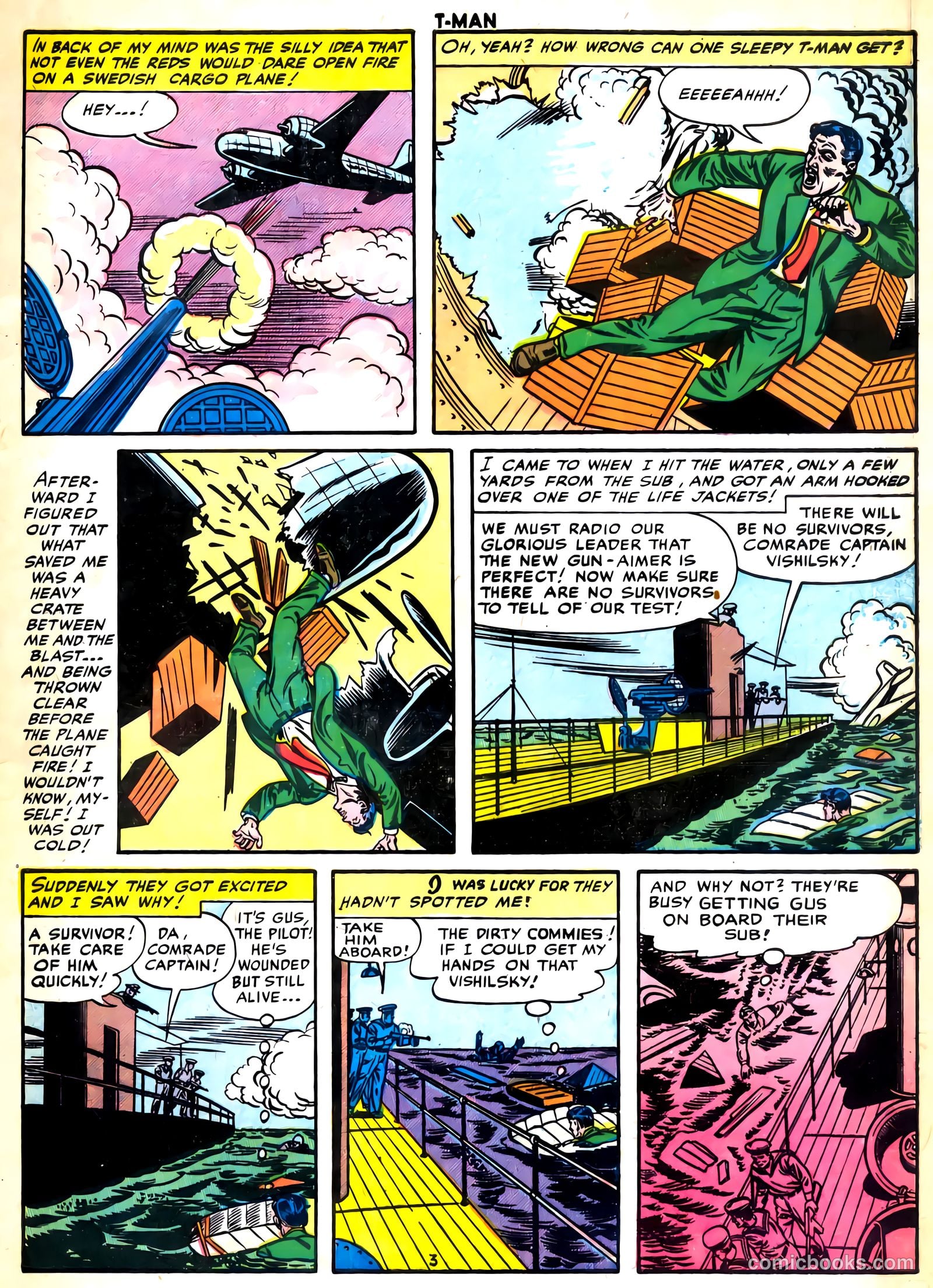 T-Man #35 (1956) — page 5 of 36