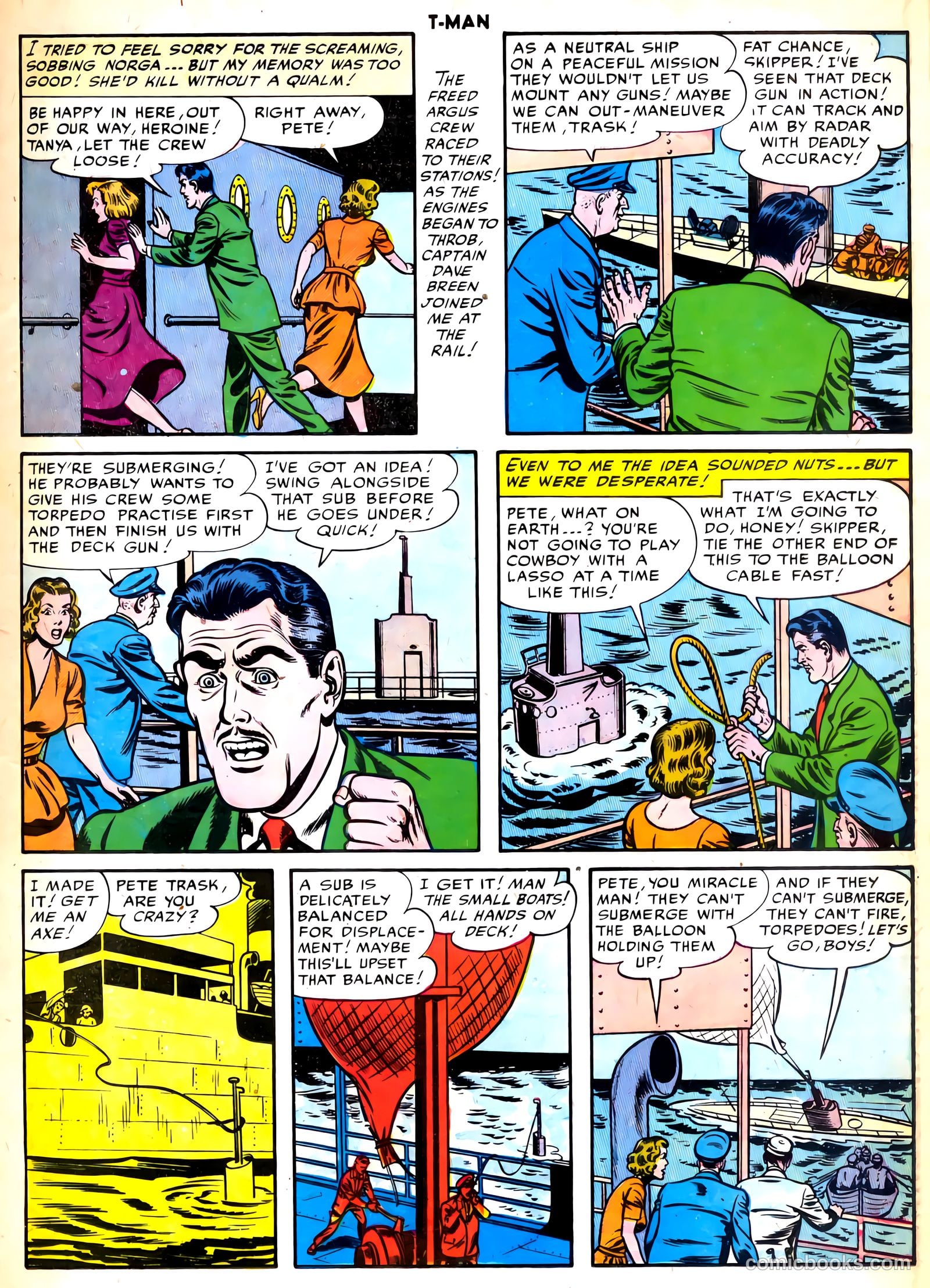 T-Man #35 (1956) — page 11 of 36