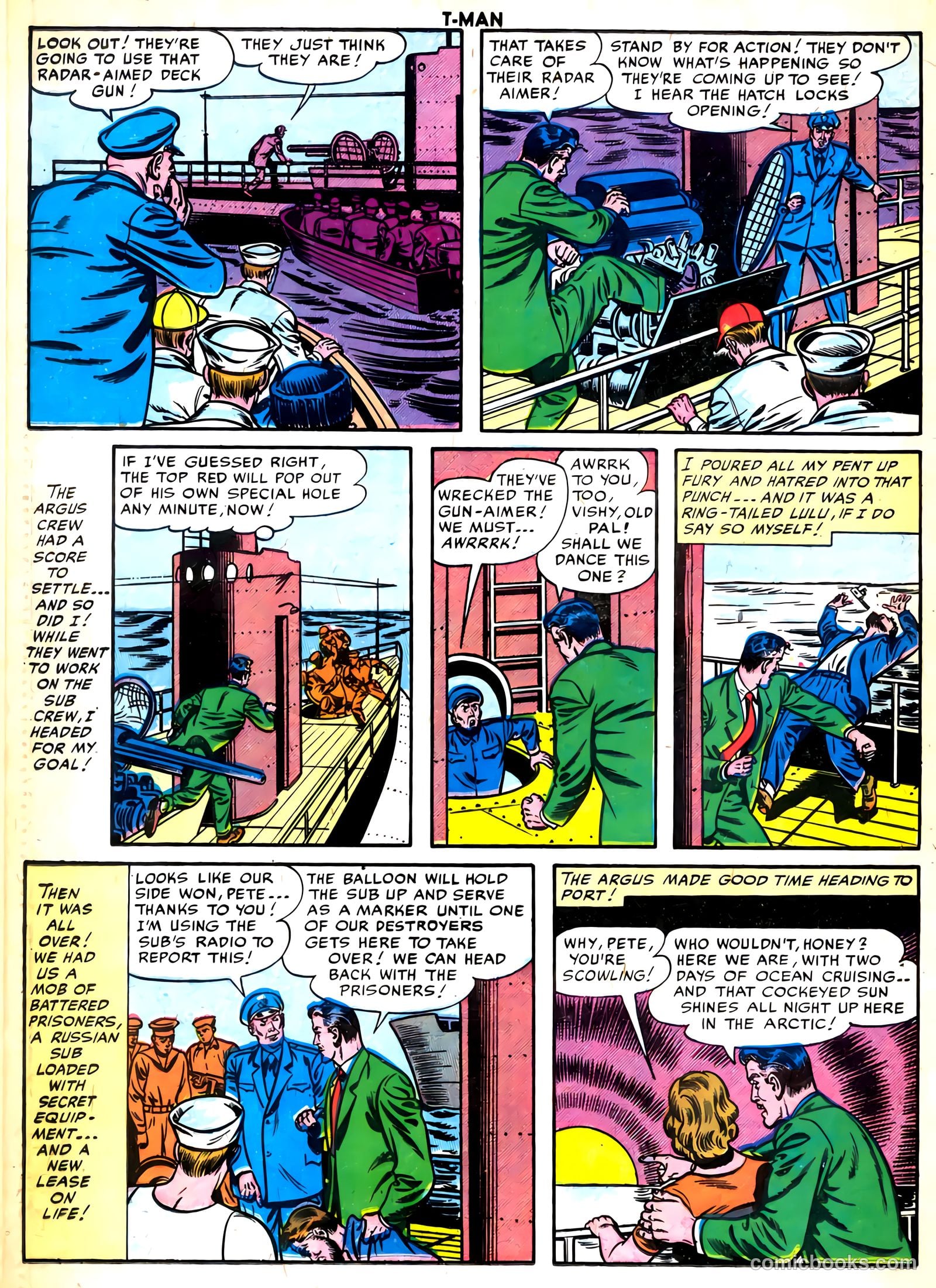 T-Man #35 (1956) — page 12 of 36