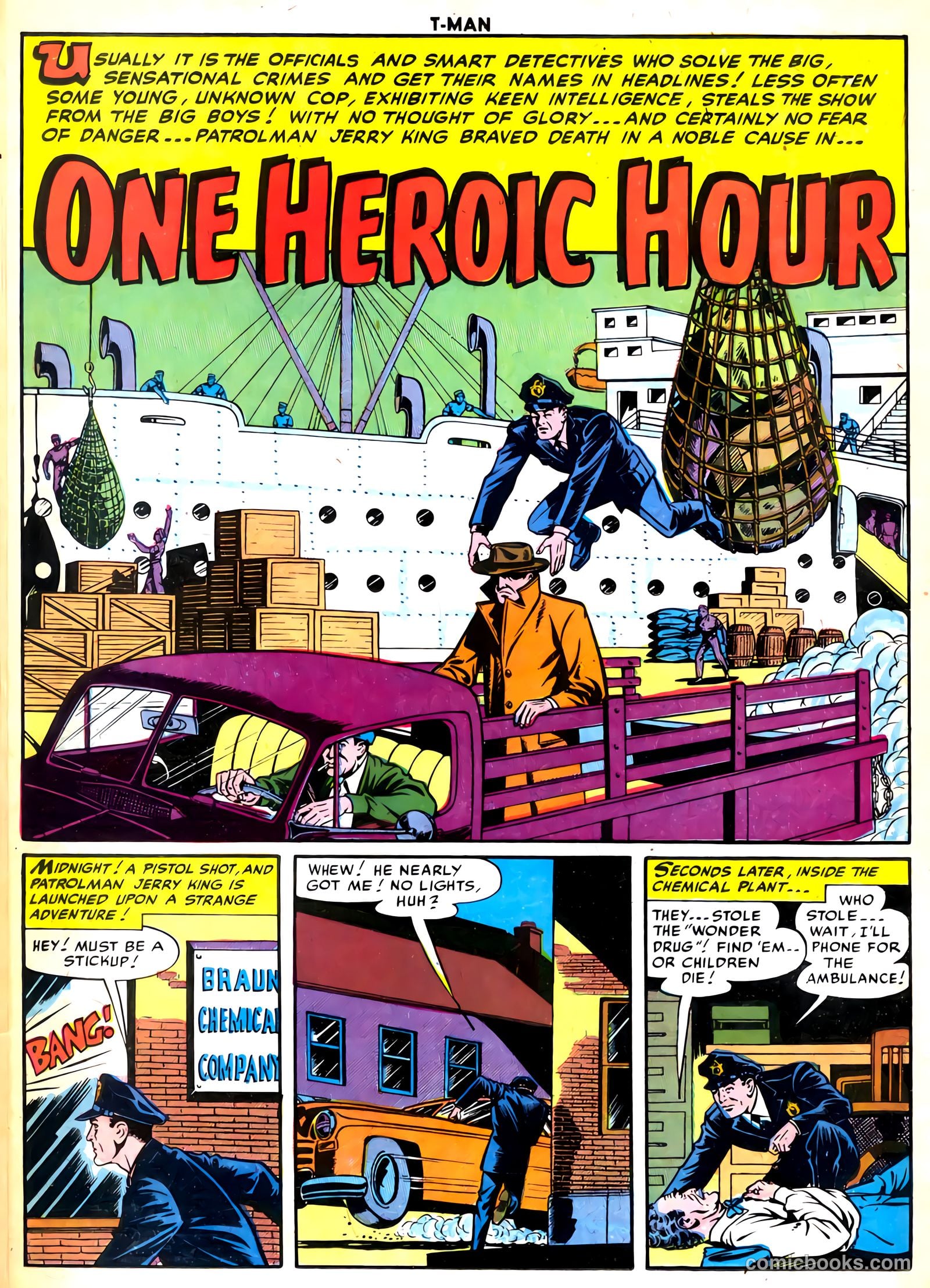 T-Man #35 (1956) — page 14 of 36