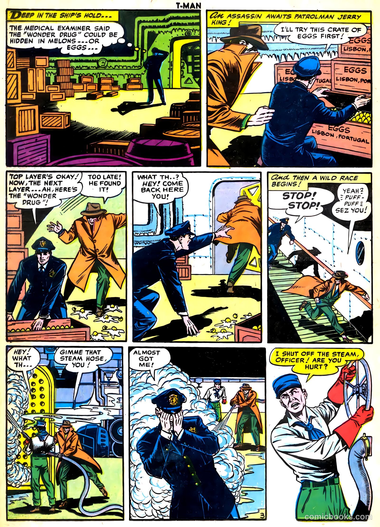 T-Man #35 (1956) — page 16 of 36