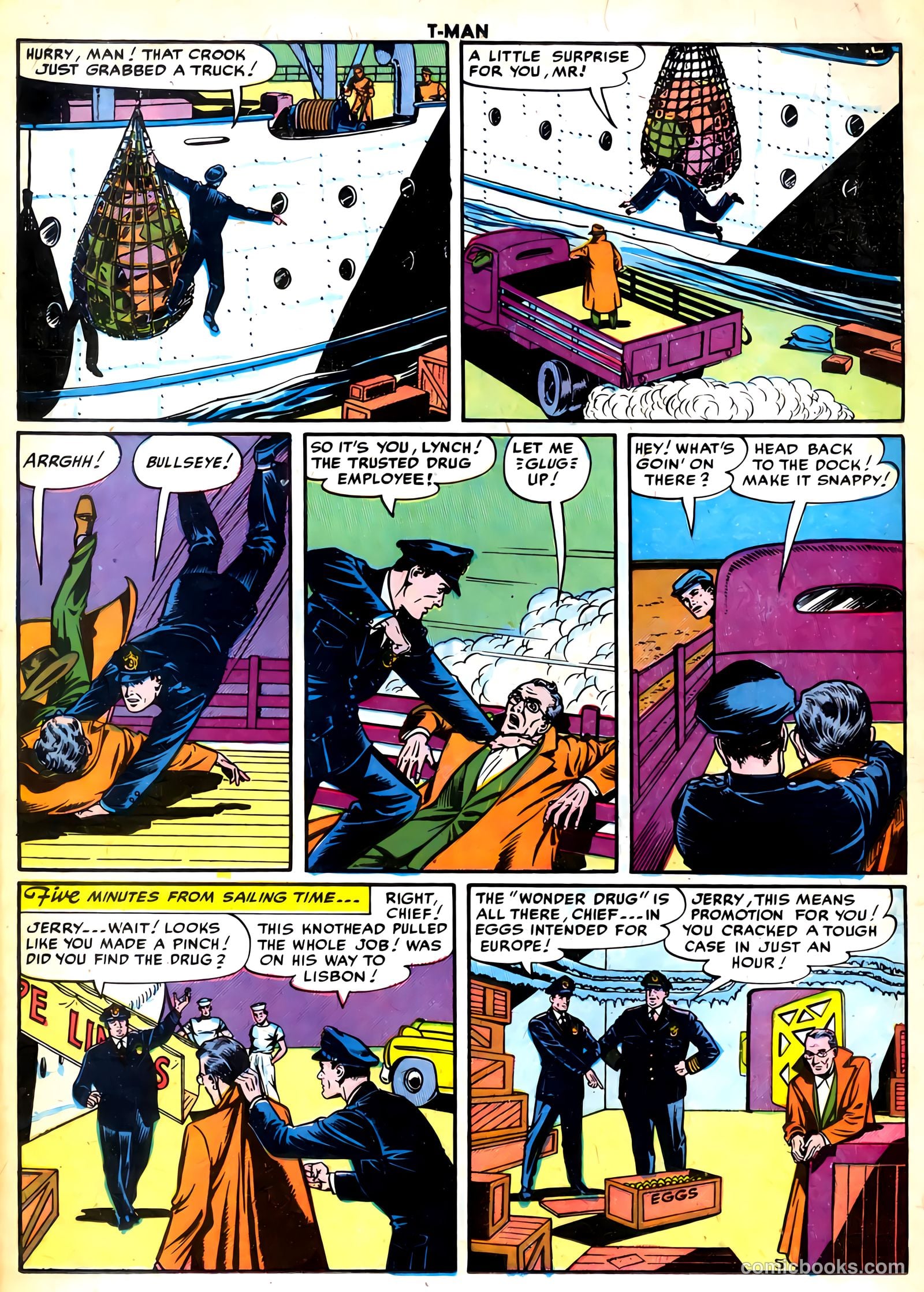 T-Man #35 (1956) — page 18 of 36
