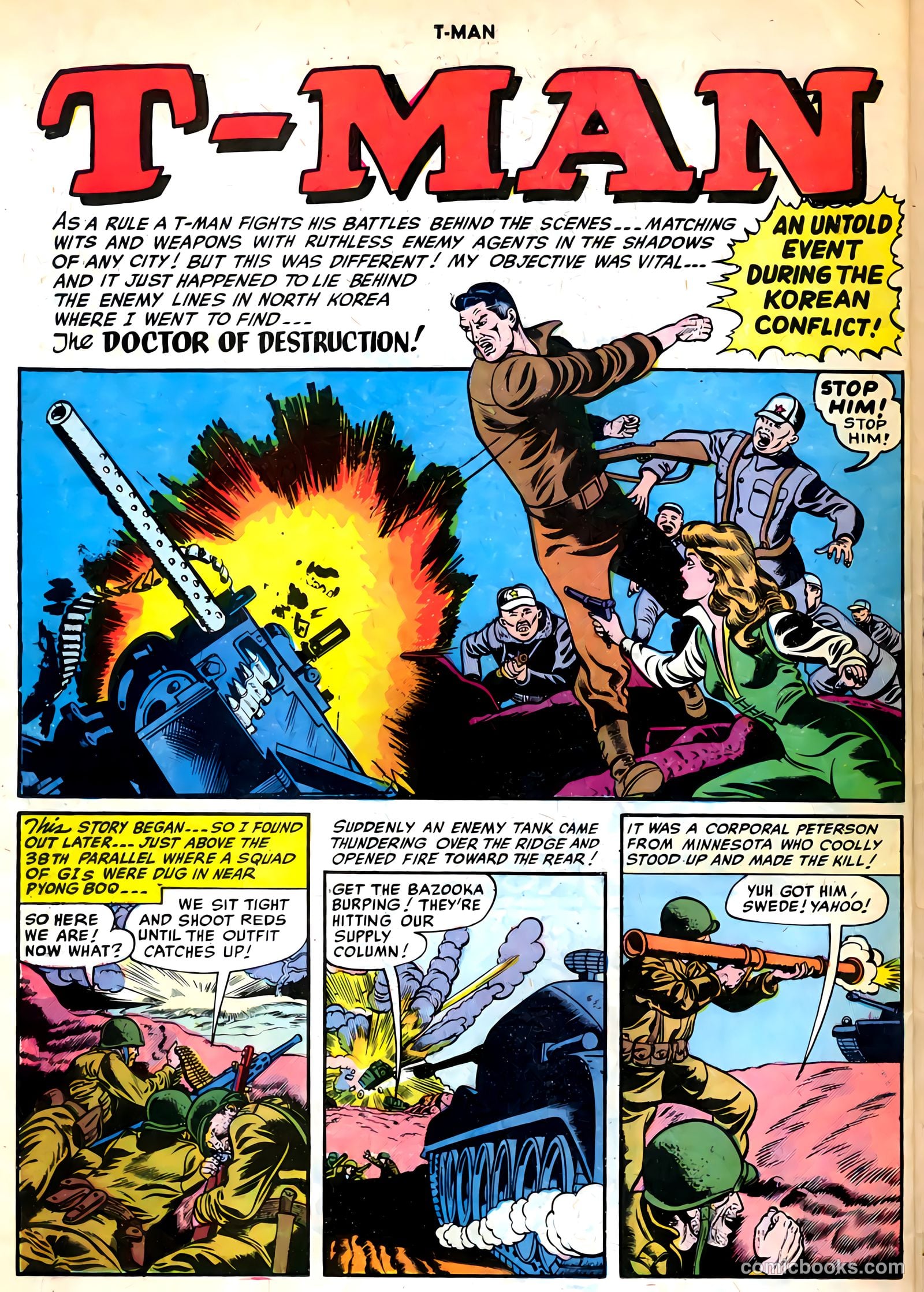 T-Man #35 (1956) — page 26 of 36