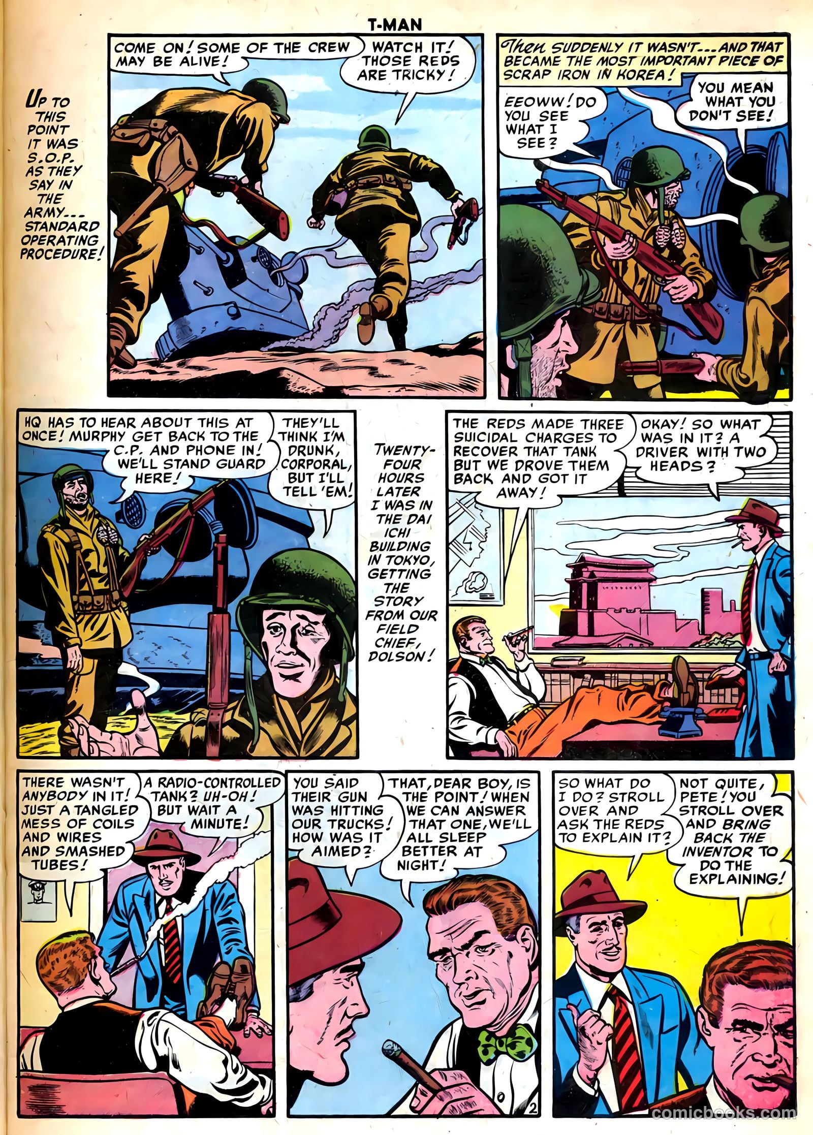 T-Man #35 (1956) — page 27 of 36