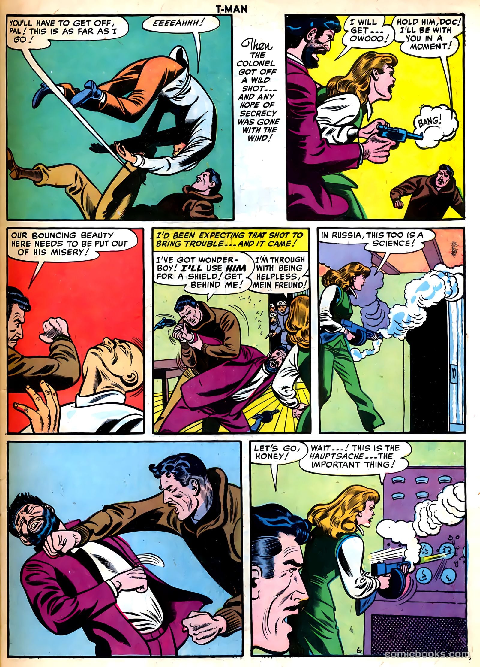 T-Man #35 (1956) — page 31 of 36