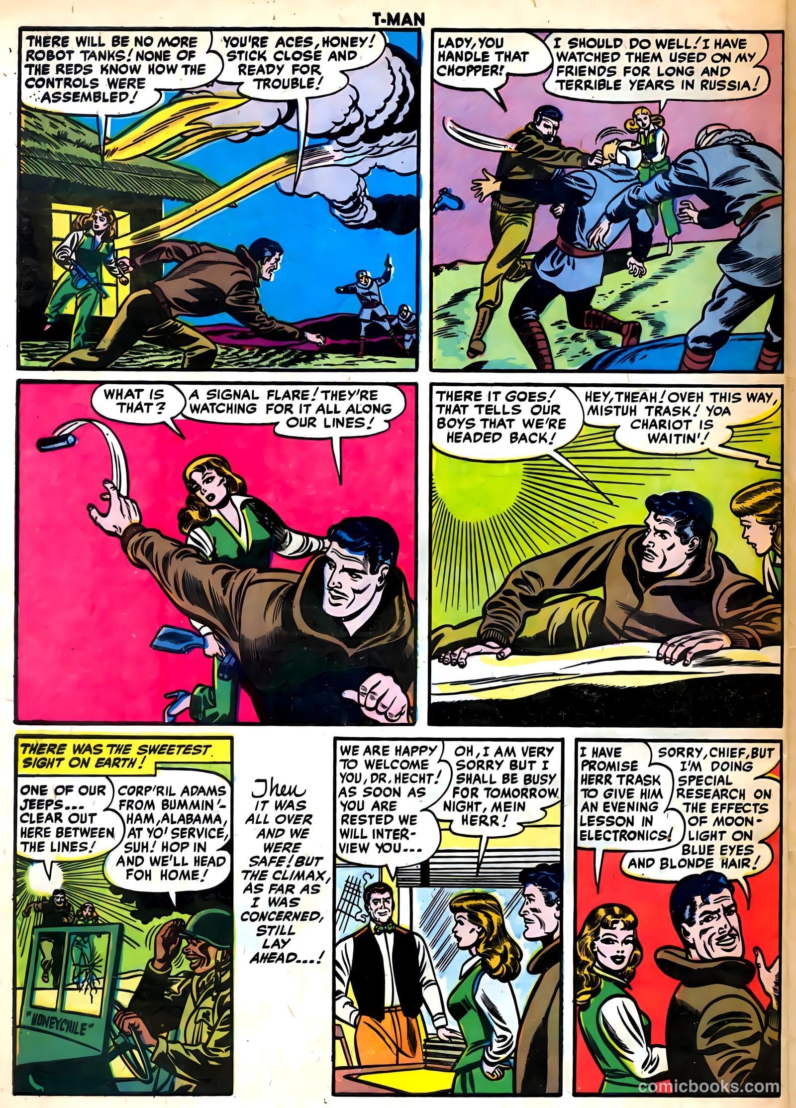T-Man #35 (1956) — page 32 of 36