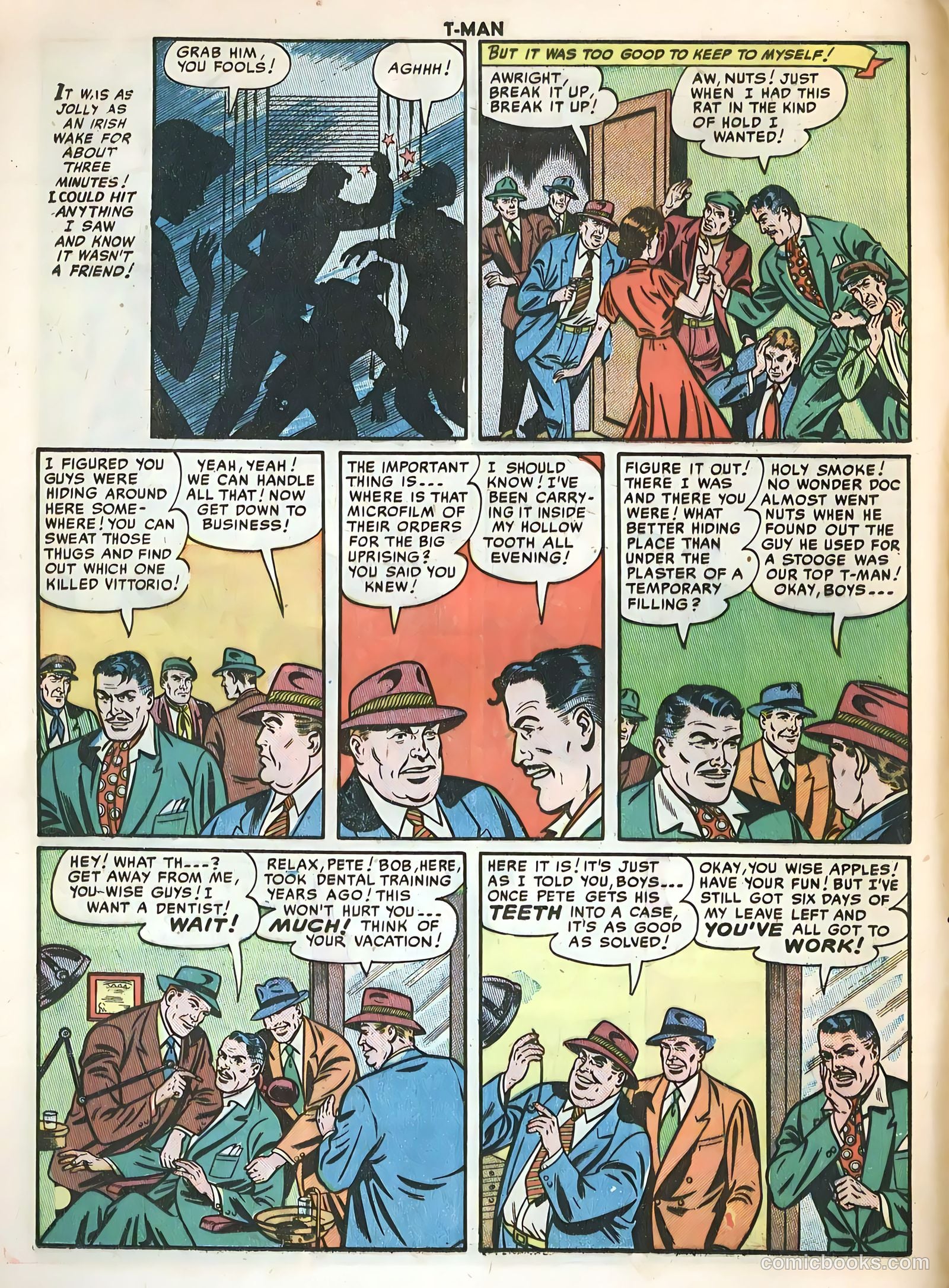 T-Man #36 (1956) — page 12 of 36