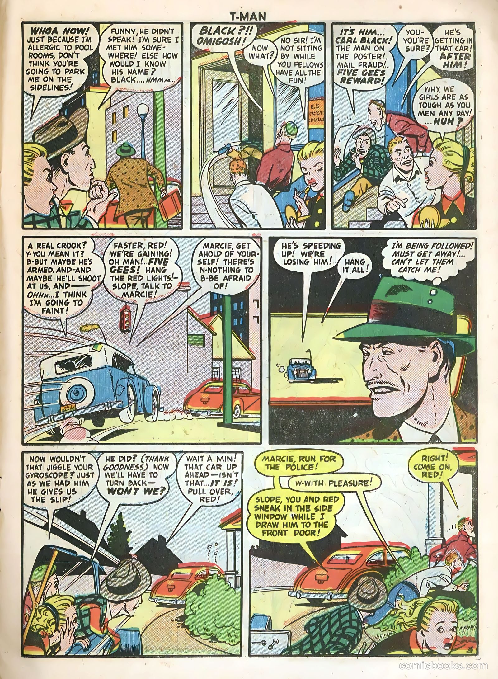 T-Man #36 (1956) — page 15 of 36