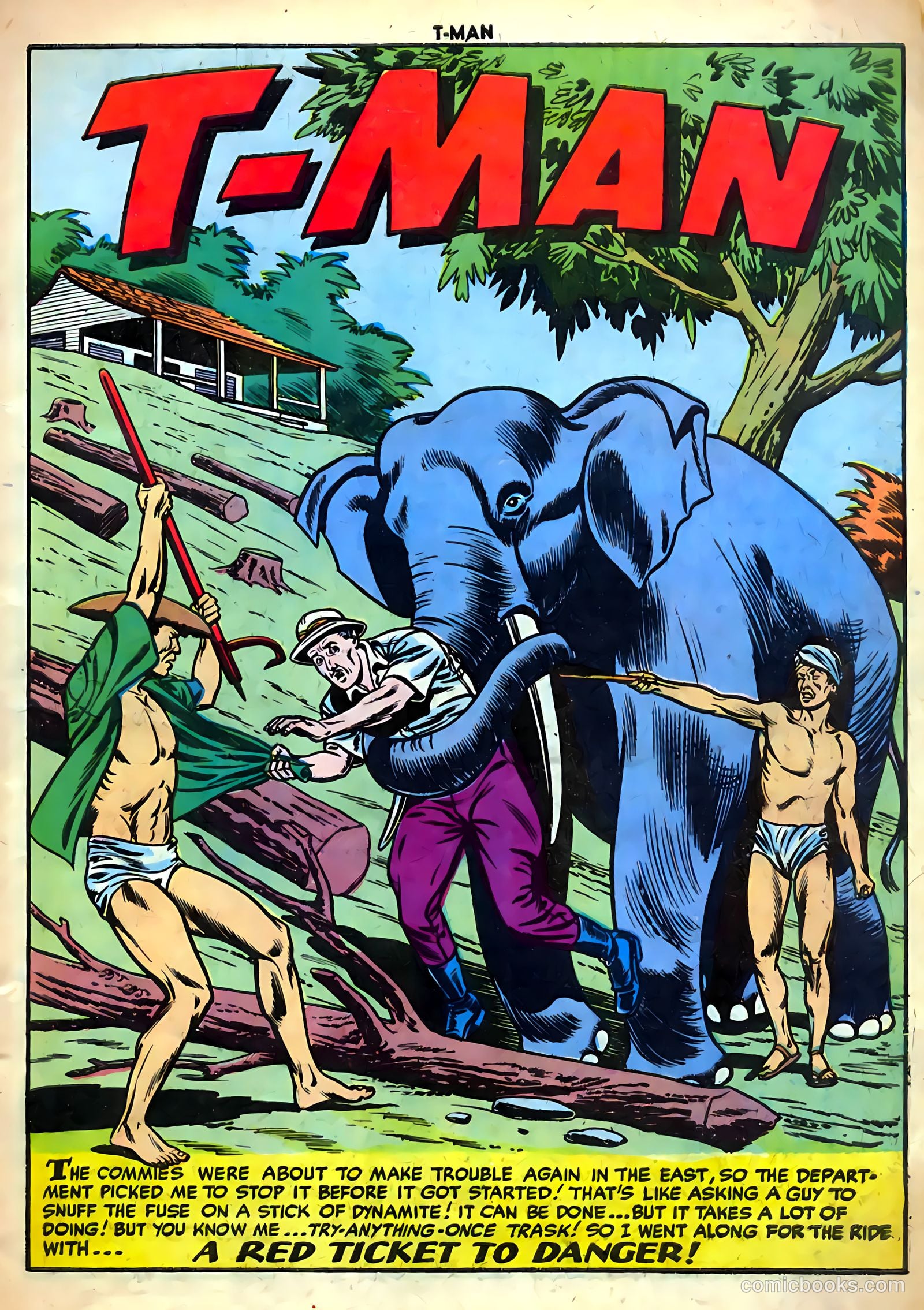 T-Man #37 (1956) — page 3 of 36