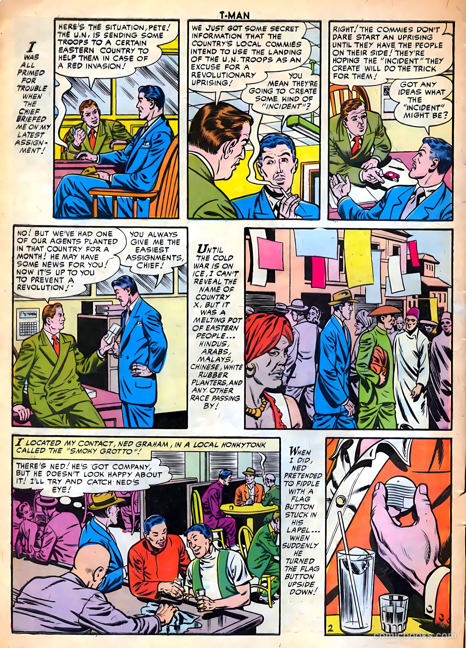 T-Man #37 (1956) — page 4 of 36