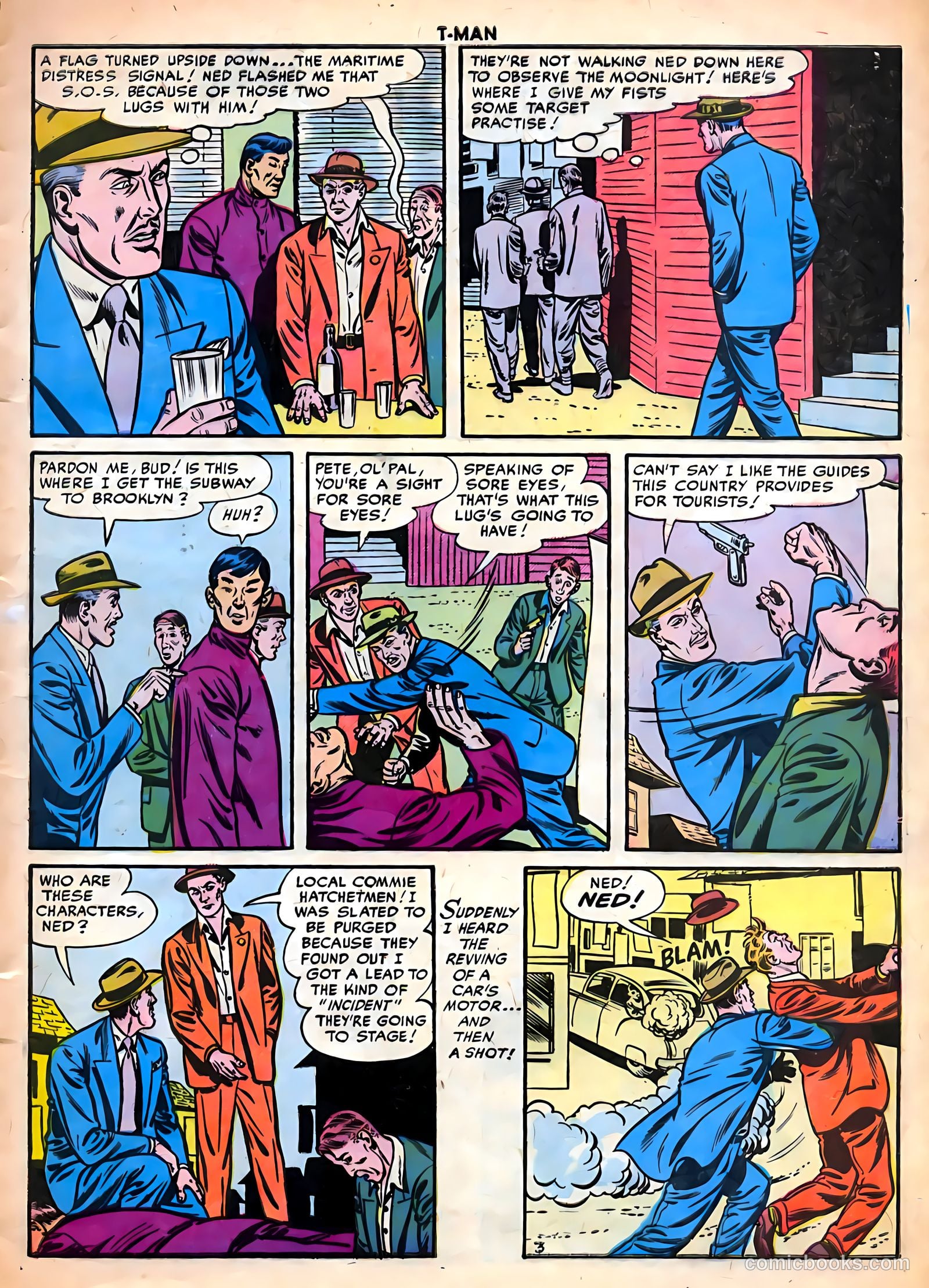 T-Man #37 (1956) — page 5 of 36