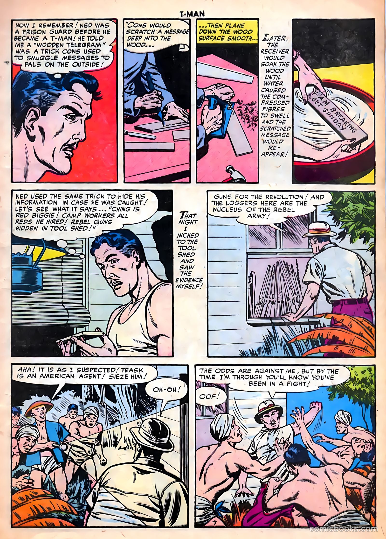 T-Man #37 (1956) — page 9 of 36