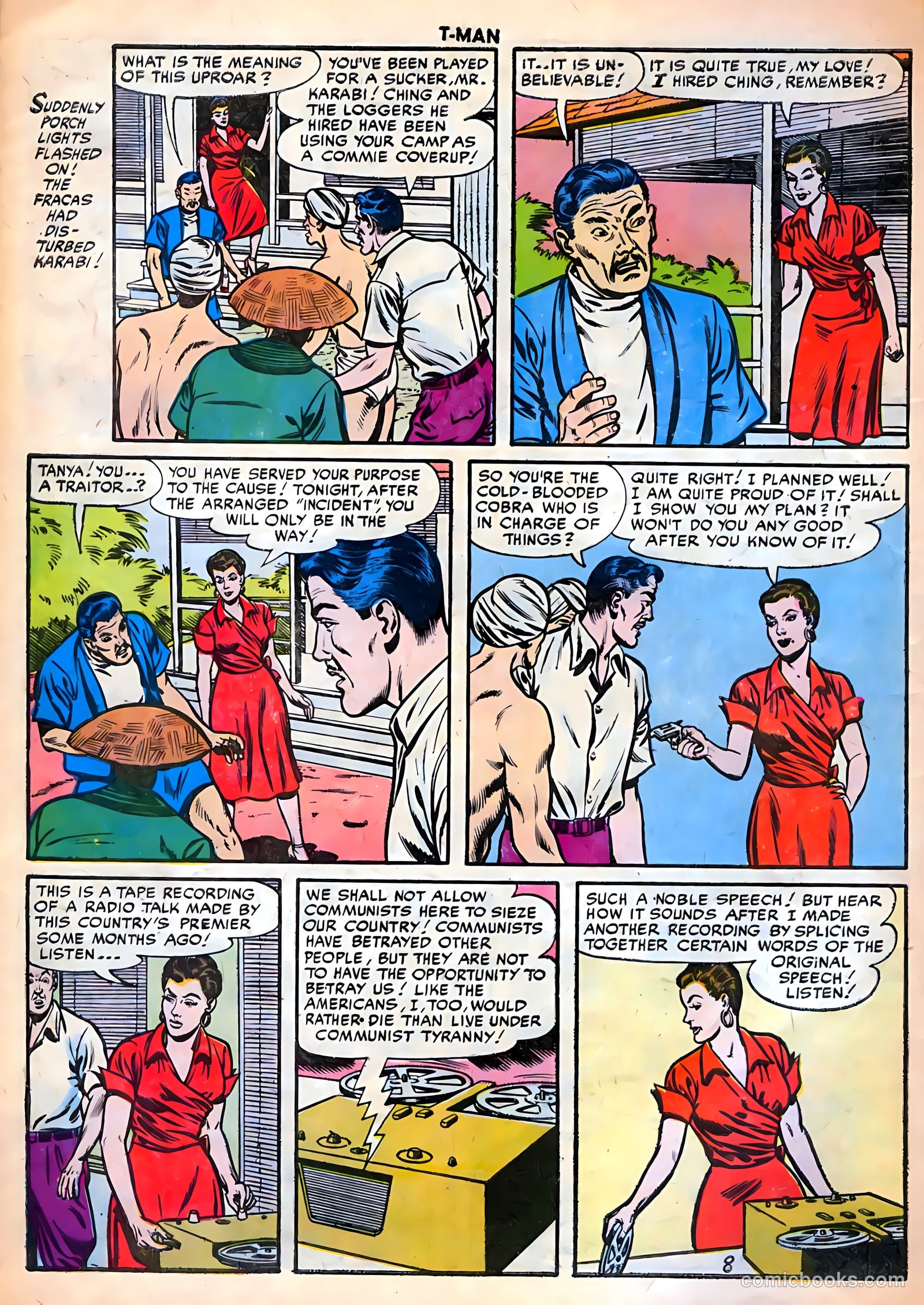 T-Man #37 (1956) — page 10 of 36