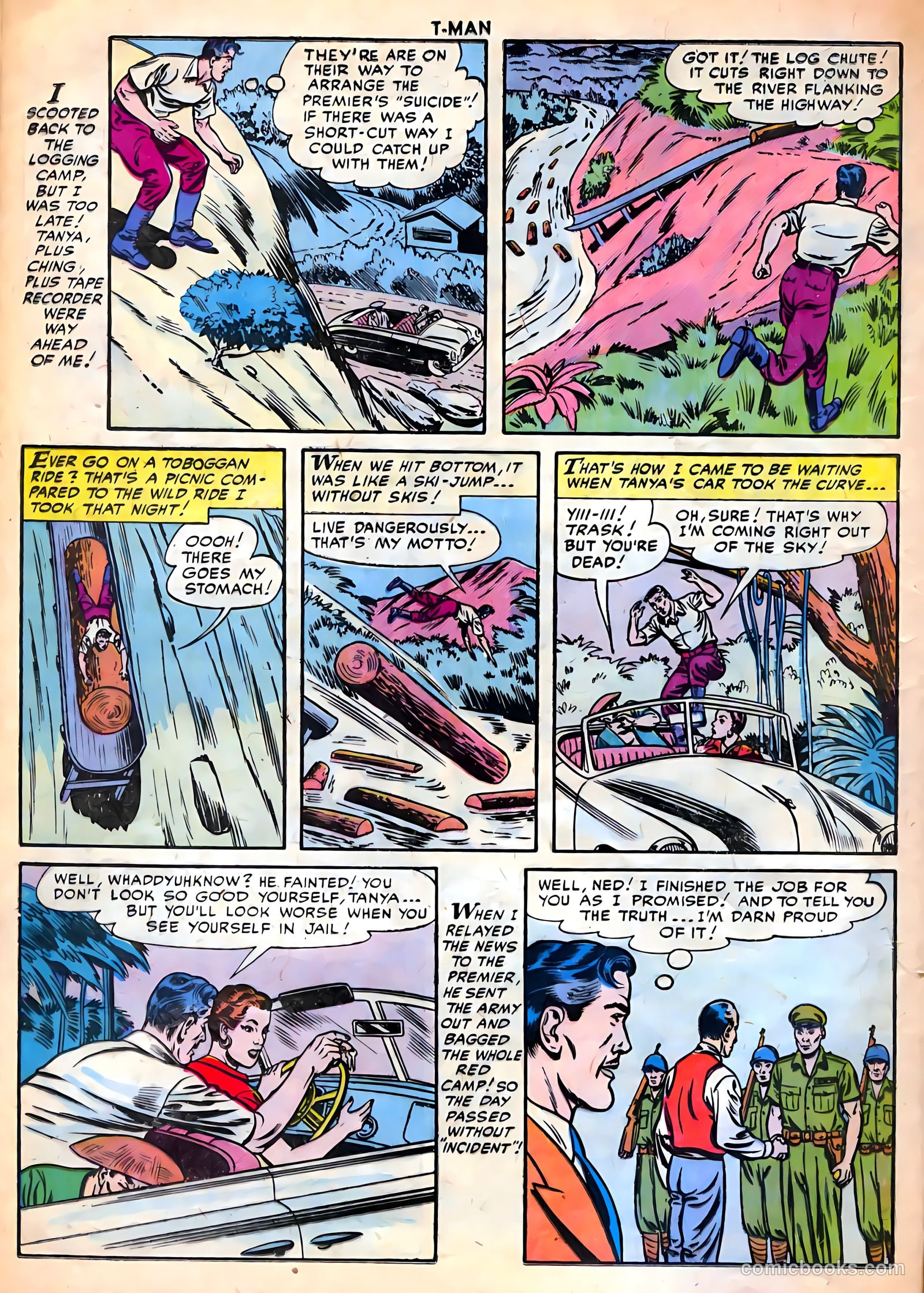 T-Man #37 (1956) — page 12 of 36