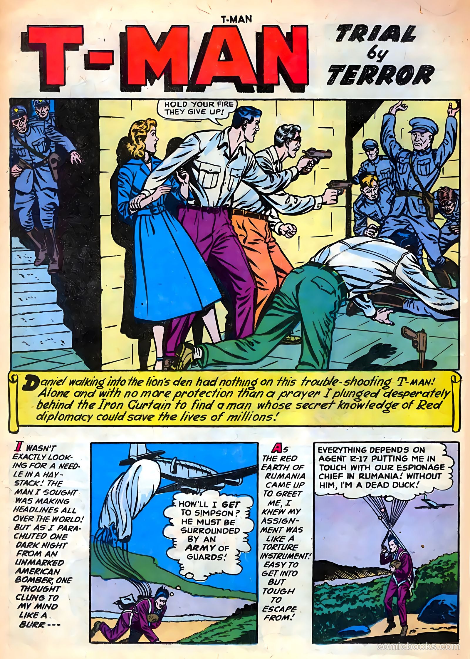 T-Man #37 (1956) — page 18 of 36