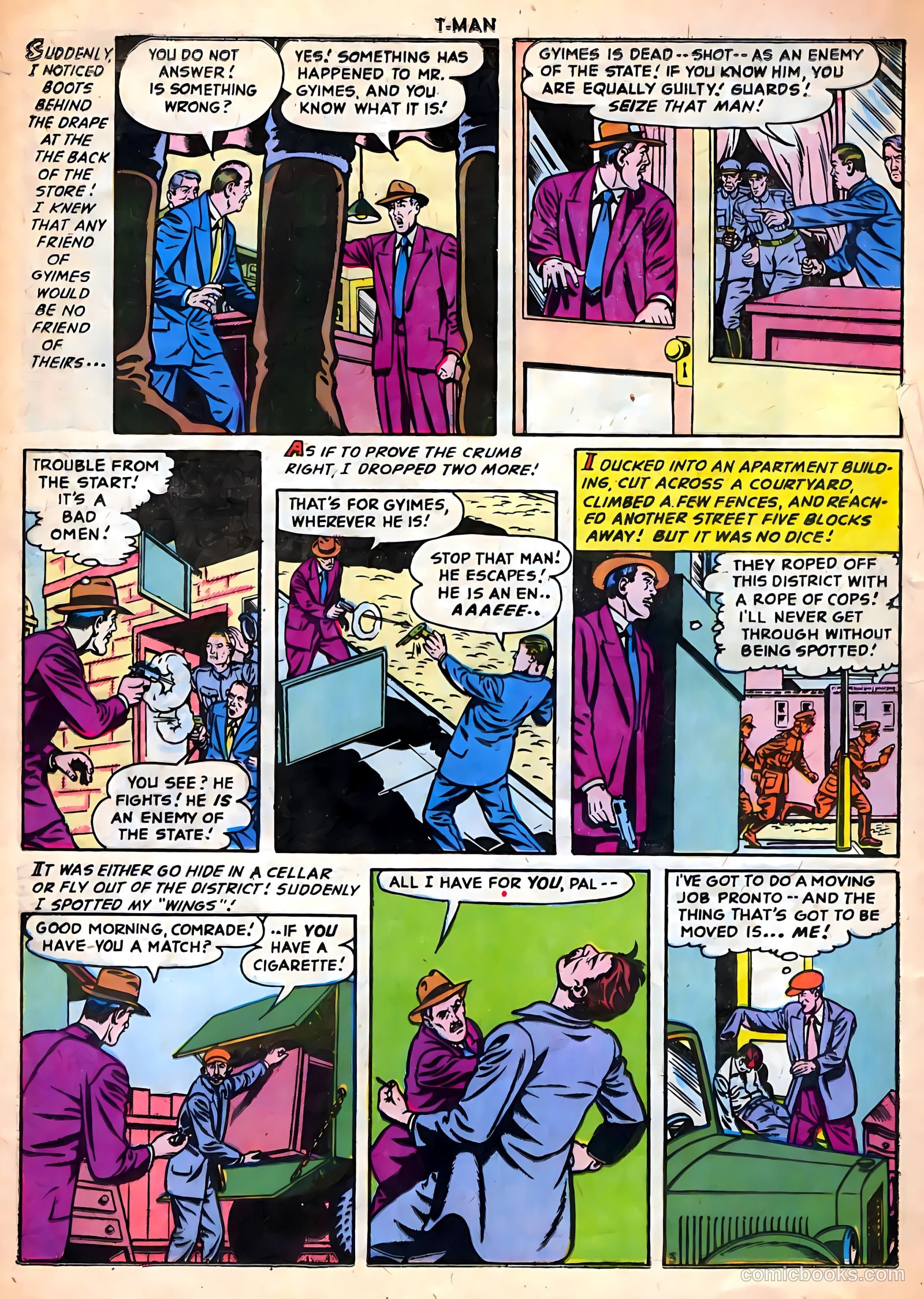 T-Man #37 (1956) — page 20 of 36