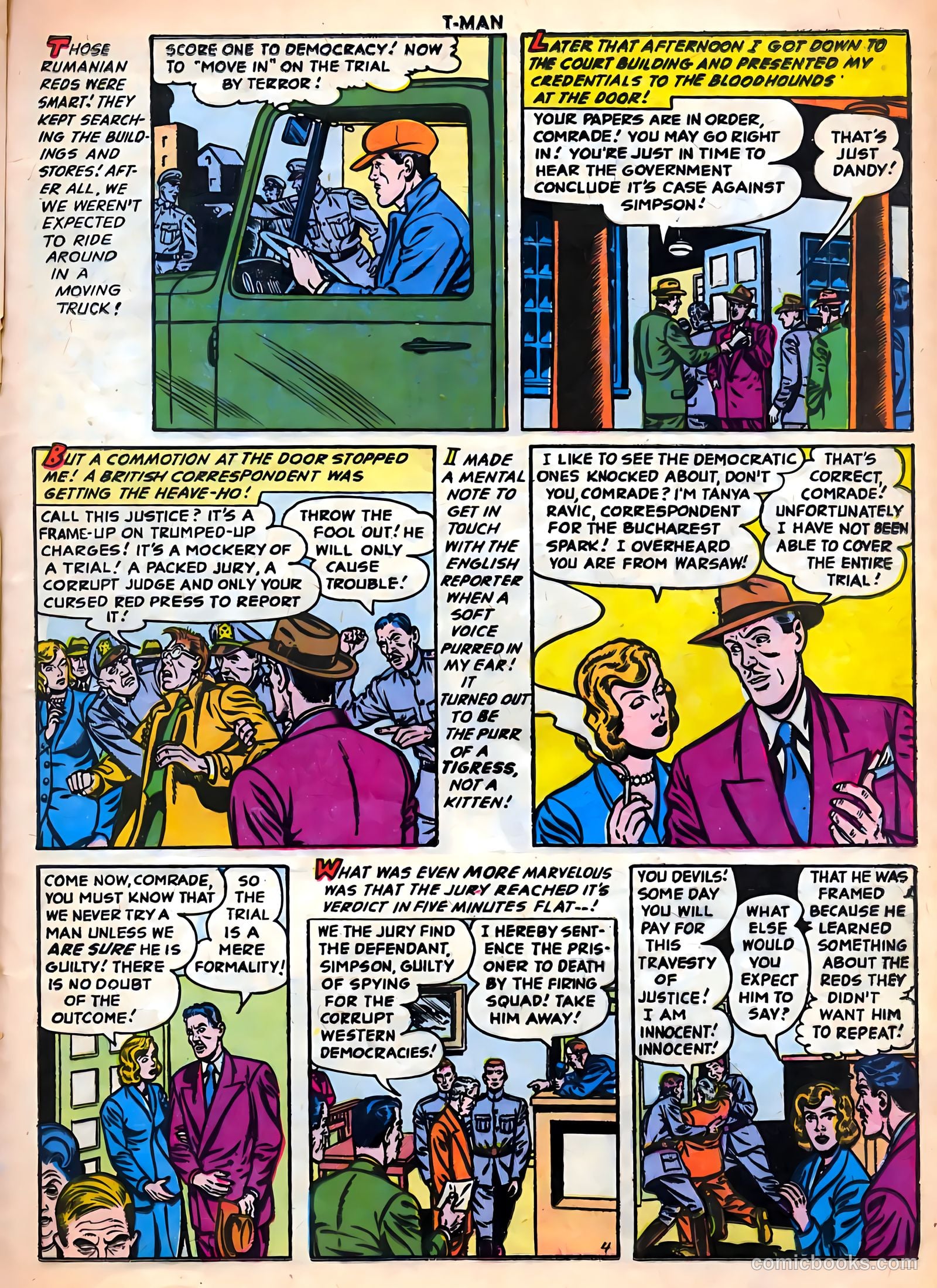 T-Man #37 (1956) — page 21 of 36
