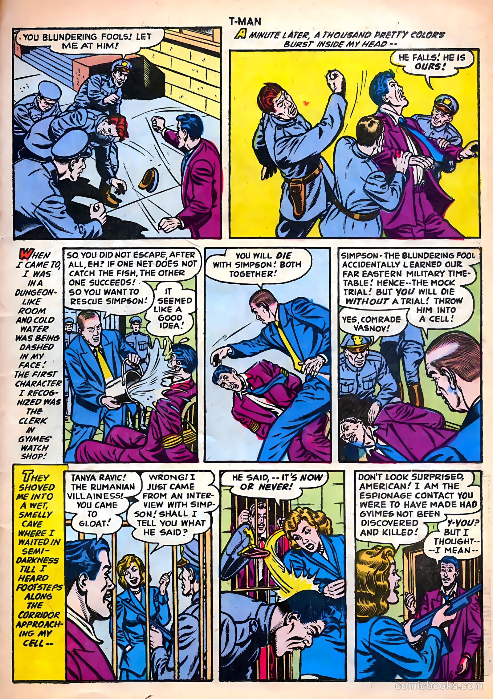 T-Man #37 (1956) — page 23 of 36