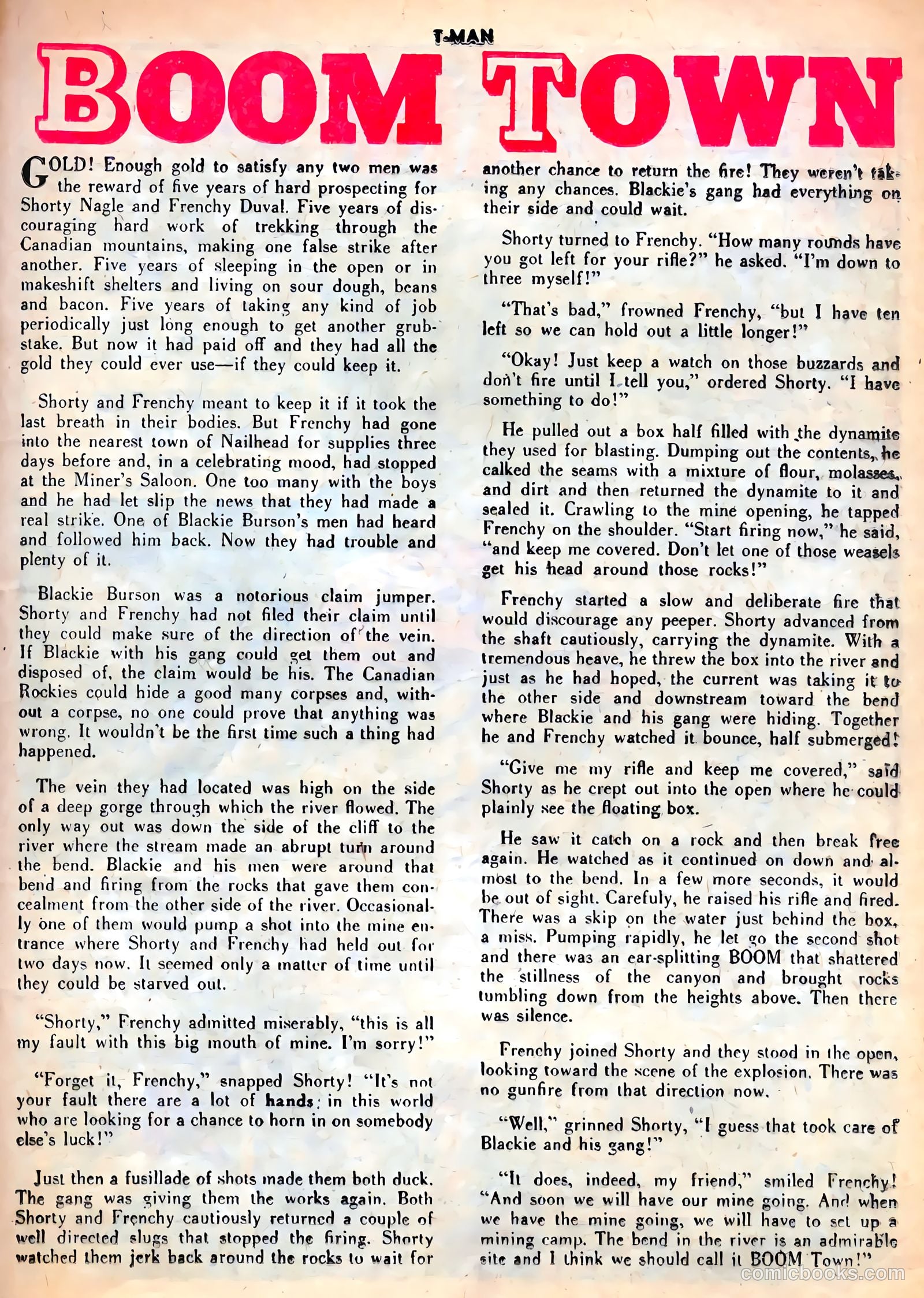 T-Man #37 (1956) — page 25 of 36