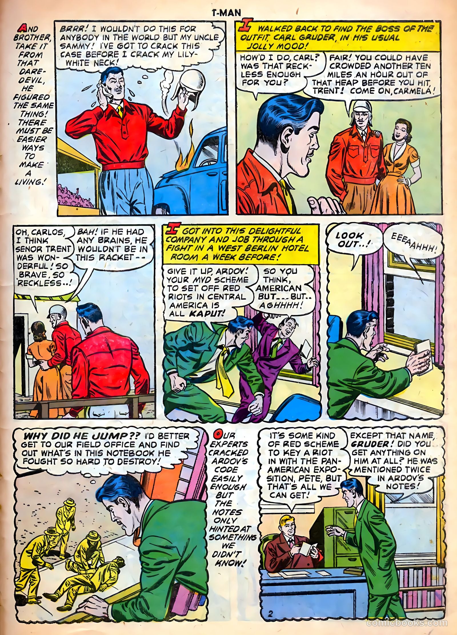 T-Man #37 (1956) — page 27 of 36