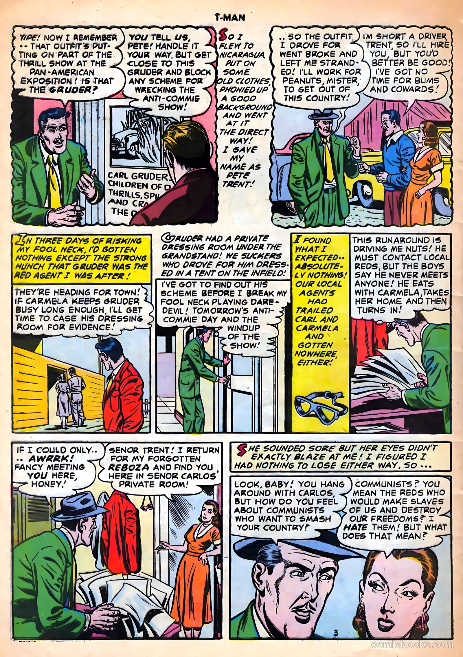T-Man #37 (1956) — page 28 of 36