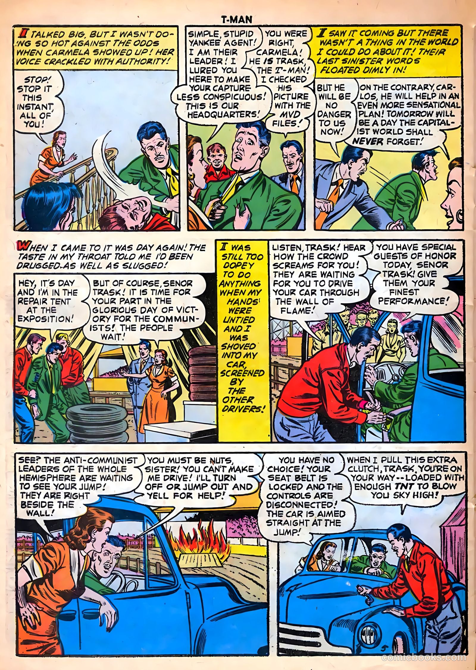 T-Man #37 (1956) — page 30 of 36