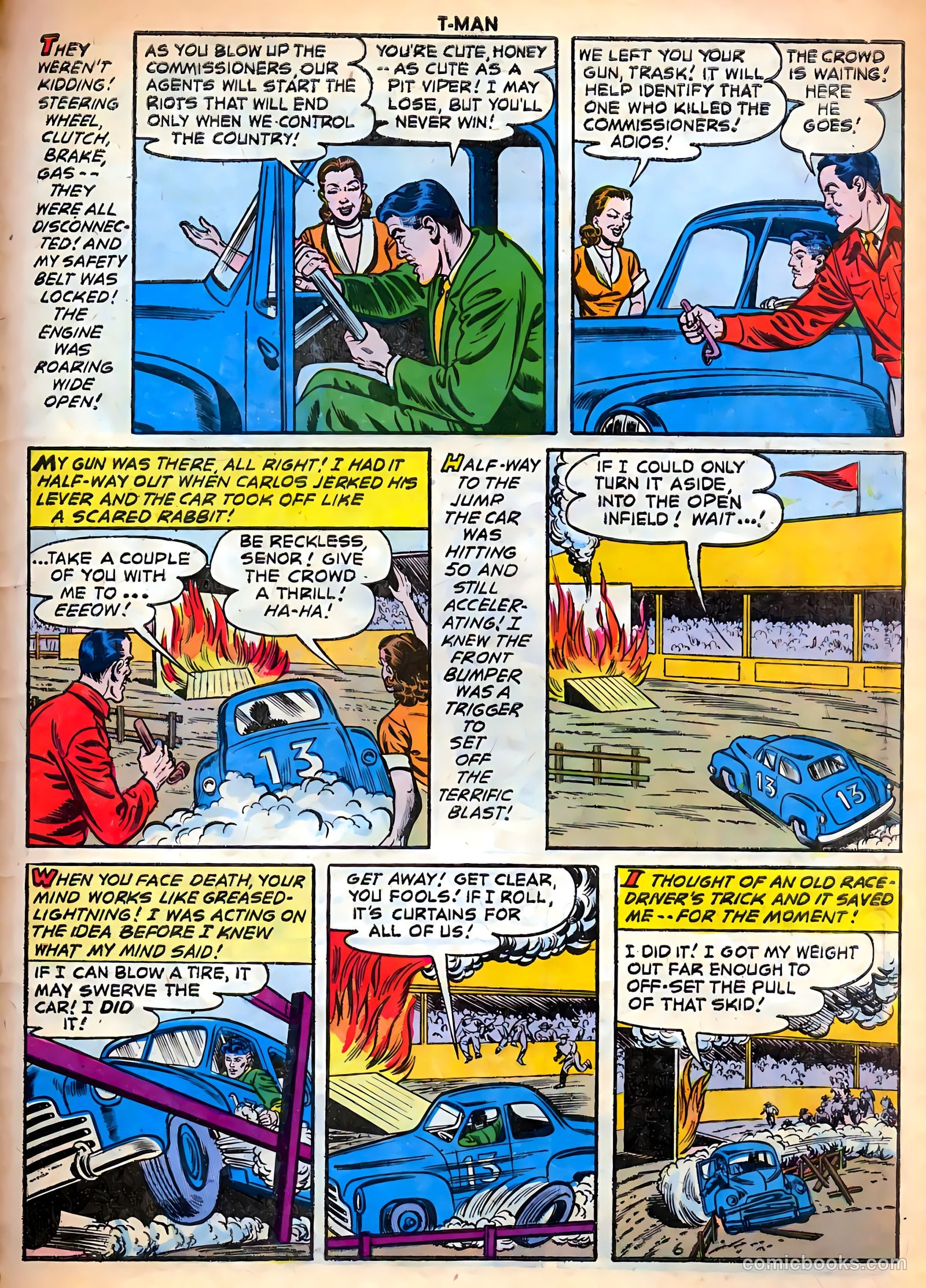 T-Man #37 (1956) — page 31 of 36