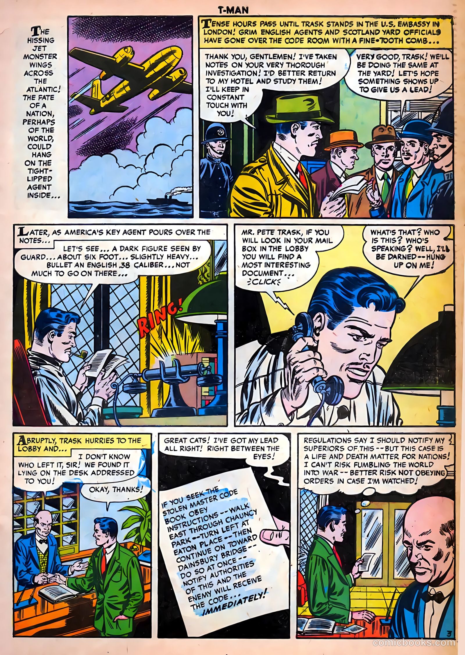 T-Man #38 (1956) — page 5 of 36