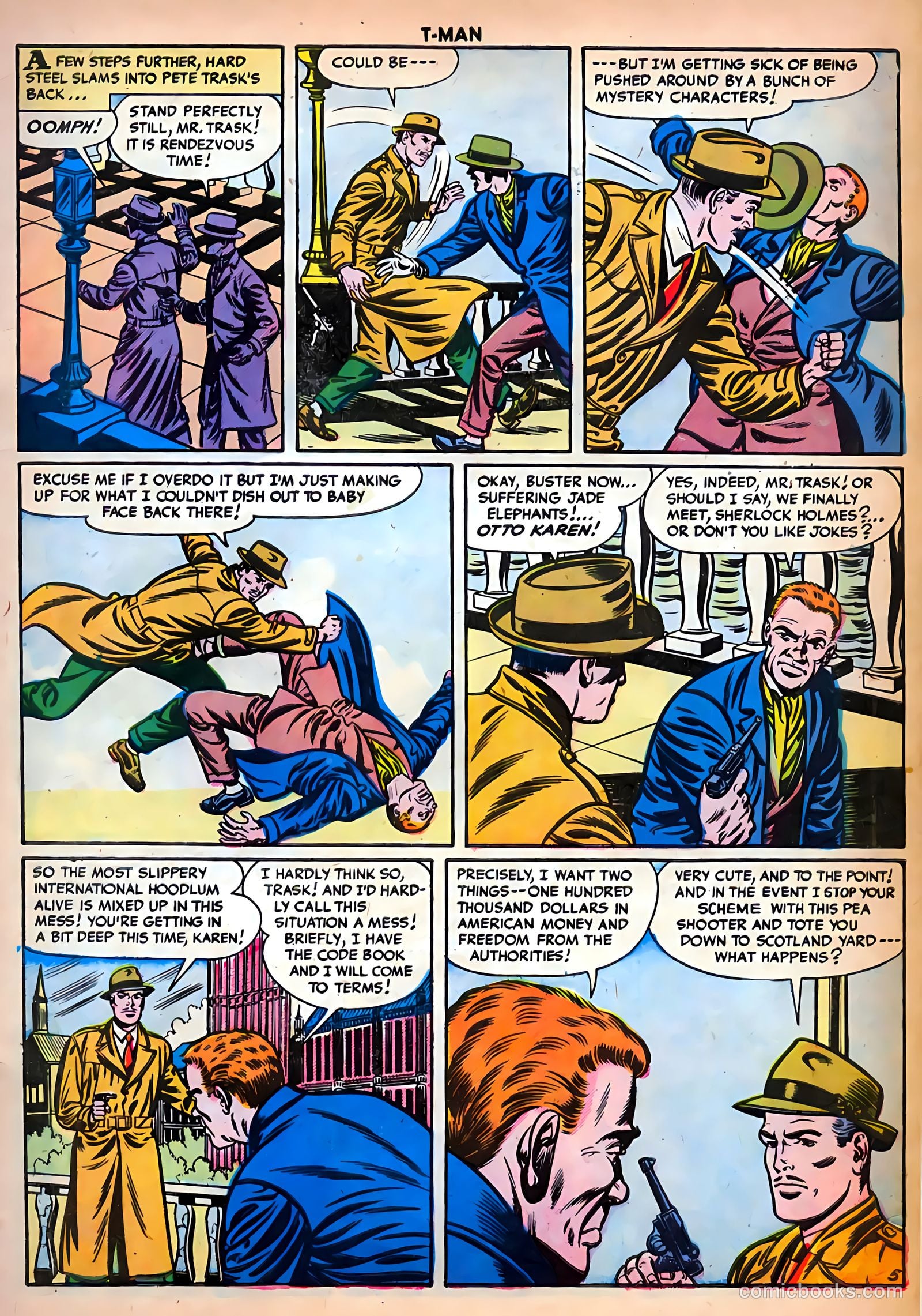 T-Man #38 (1956) — page 7 of 36